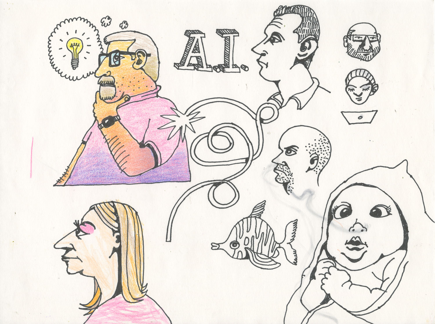 Real Estate Conference Doodle