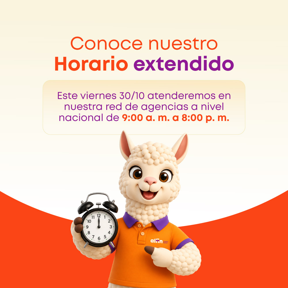 Horario Extendido Alfin Banco