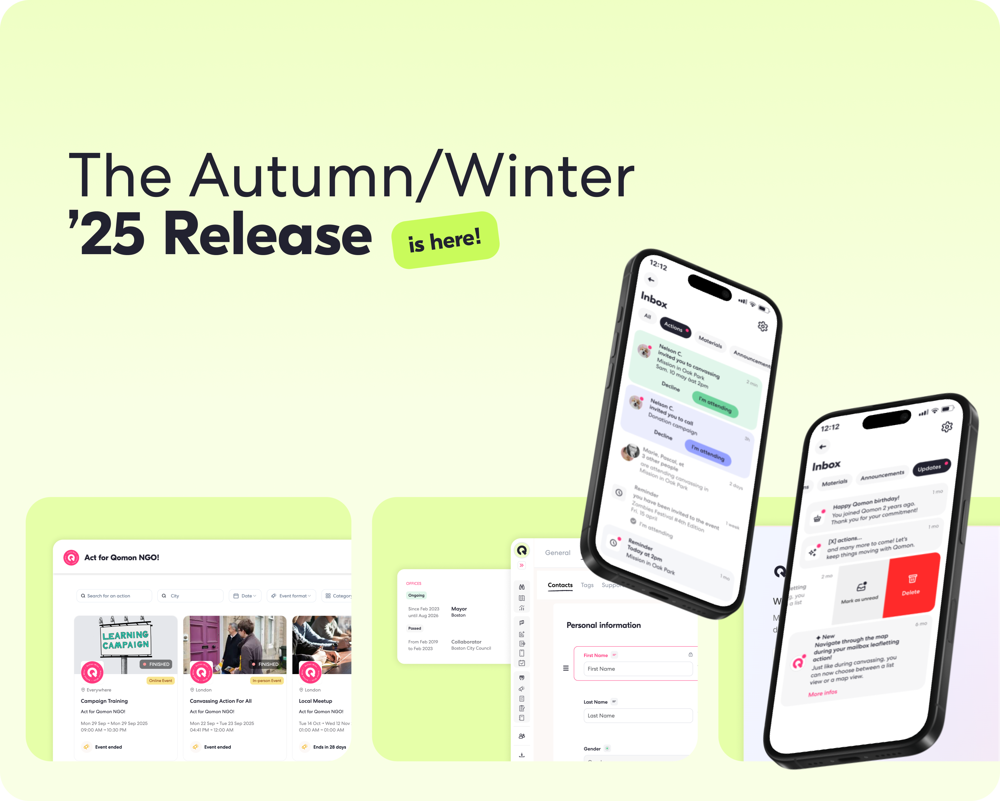 The 2025 Qomon Autumn / Winter Release