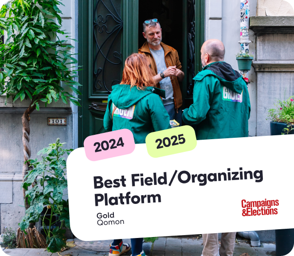 Qomon Named Best Field and Organizing Platform in 2025 by Campaigns & Elections