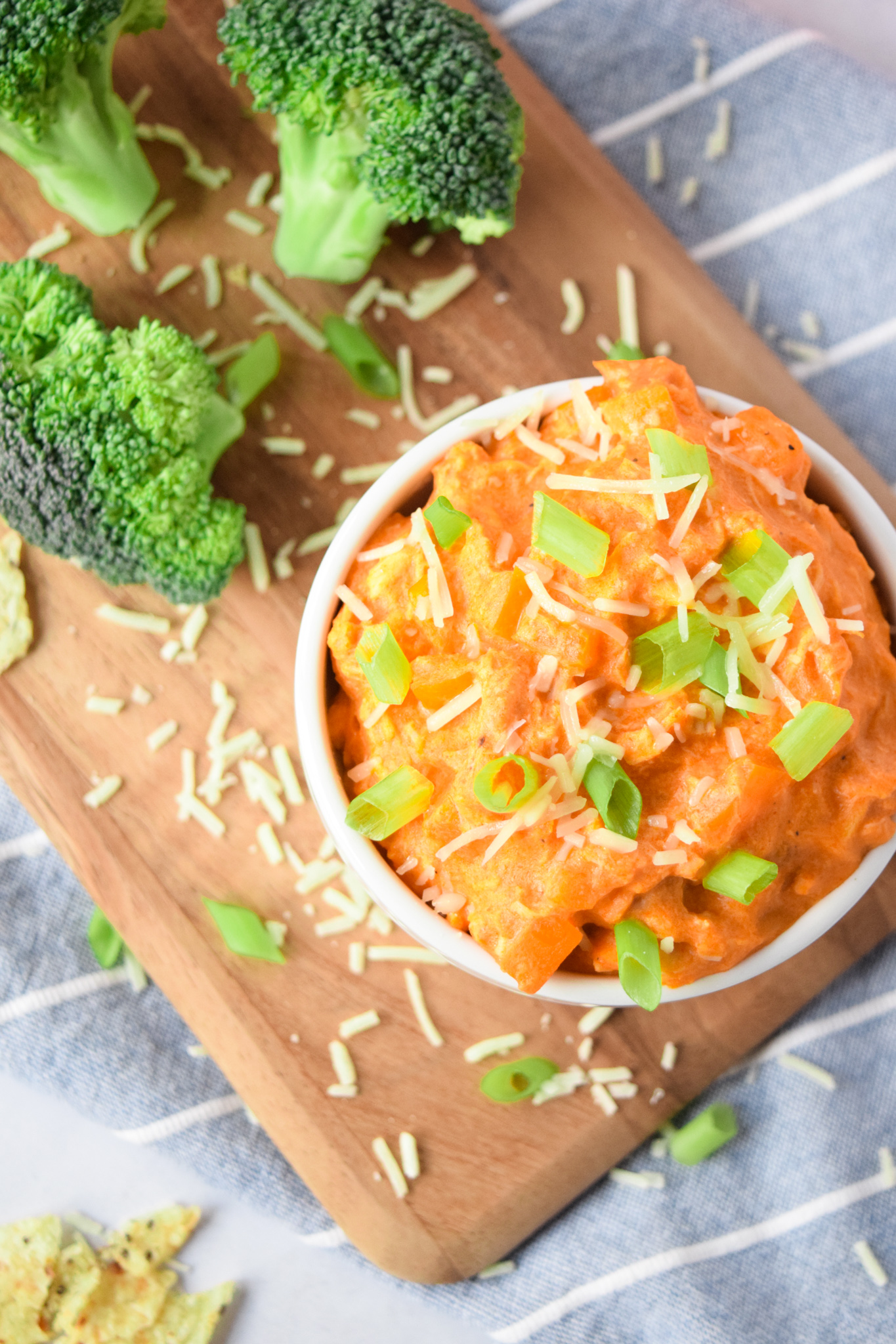 Healthy Buffalo Chicken Dip