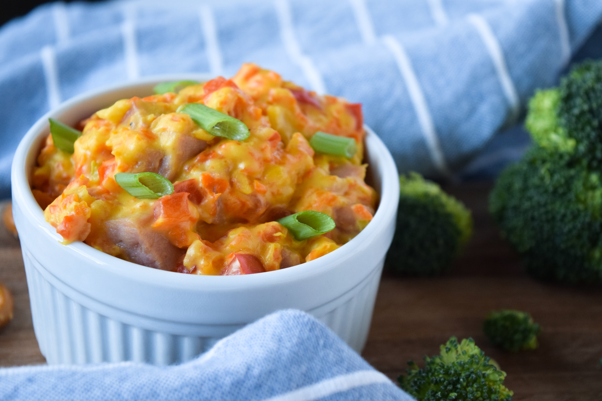 Healthy Ham & Cheese Dip