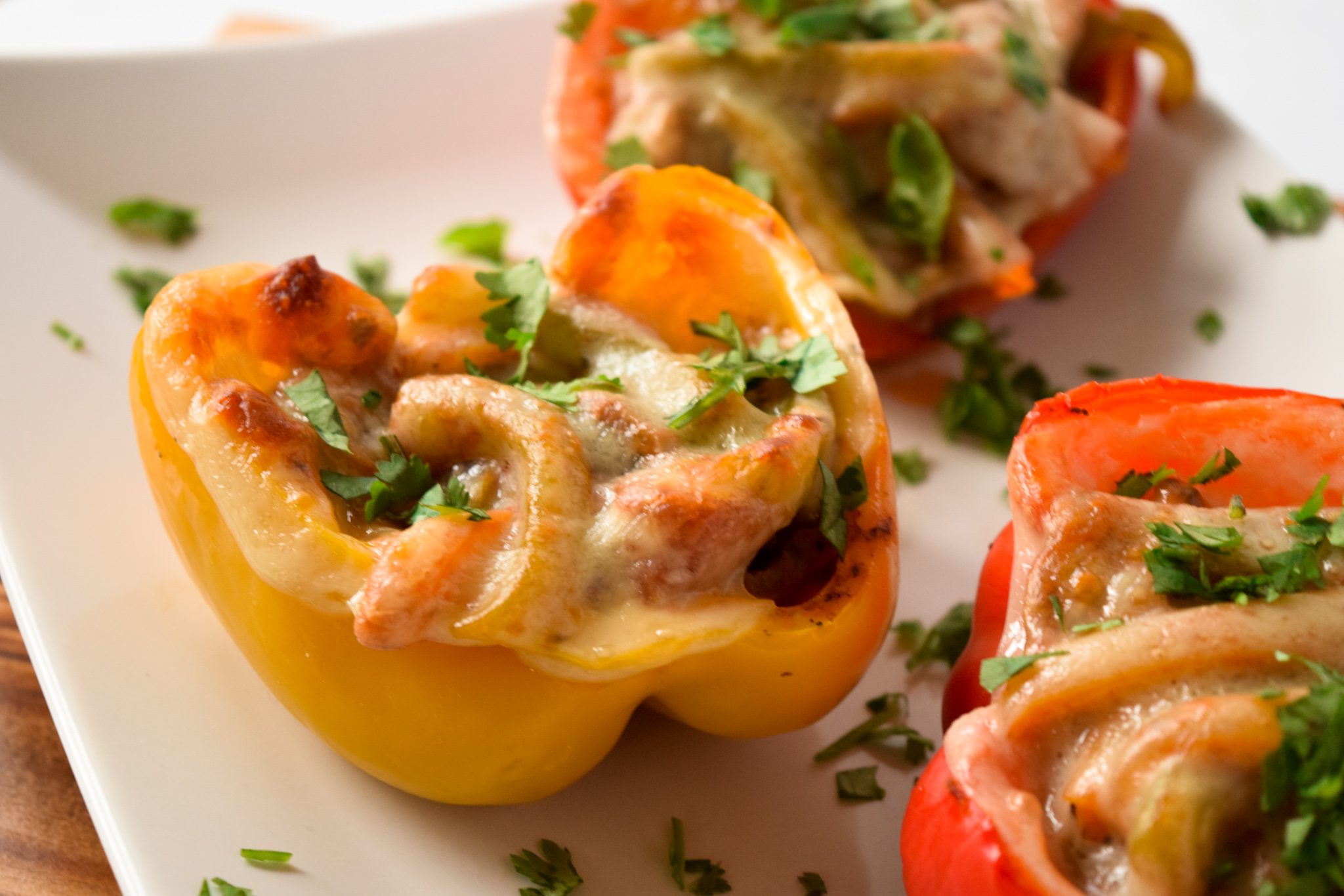 Philly Cheesesteak Stuffed Peppers