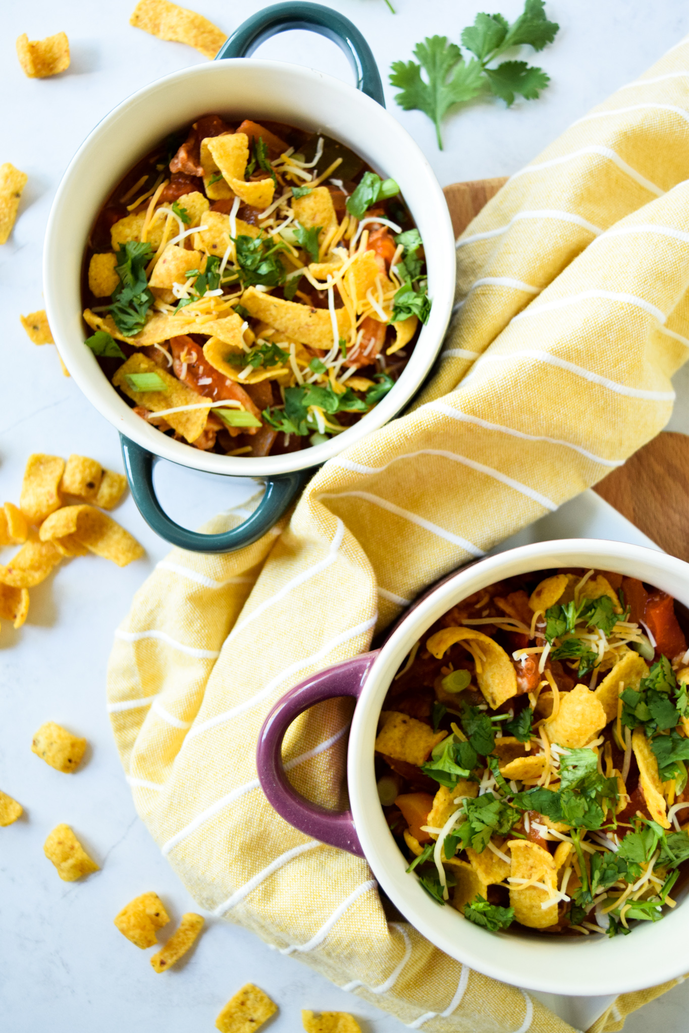 Pulled Pork Slow Cooker Chili