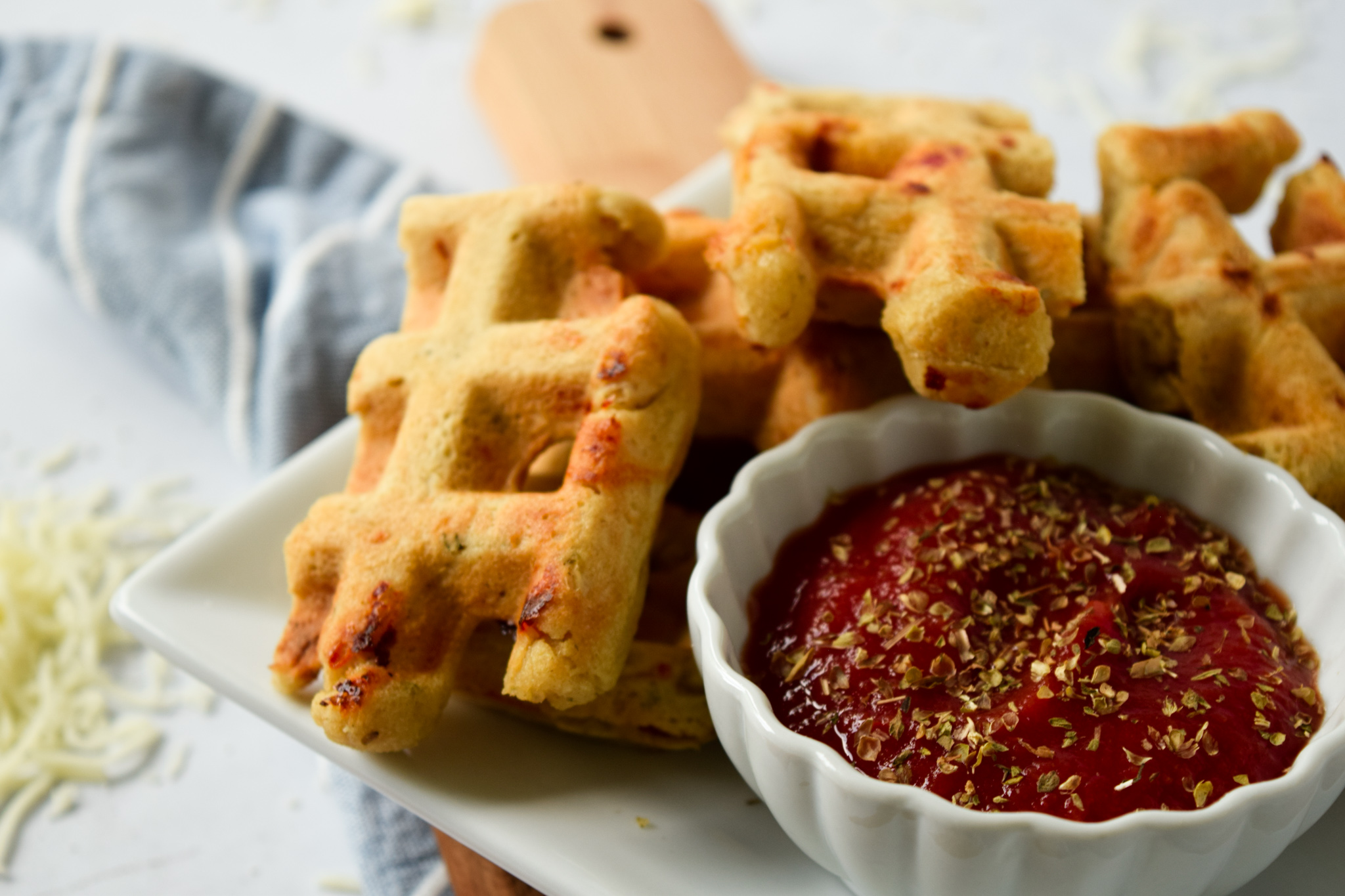 Gluten Free Pizza Waffles