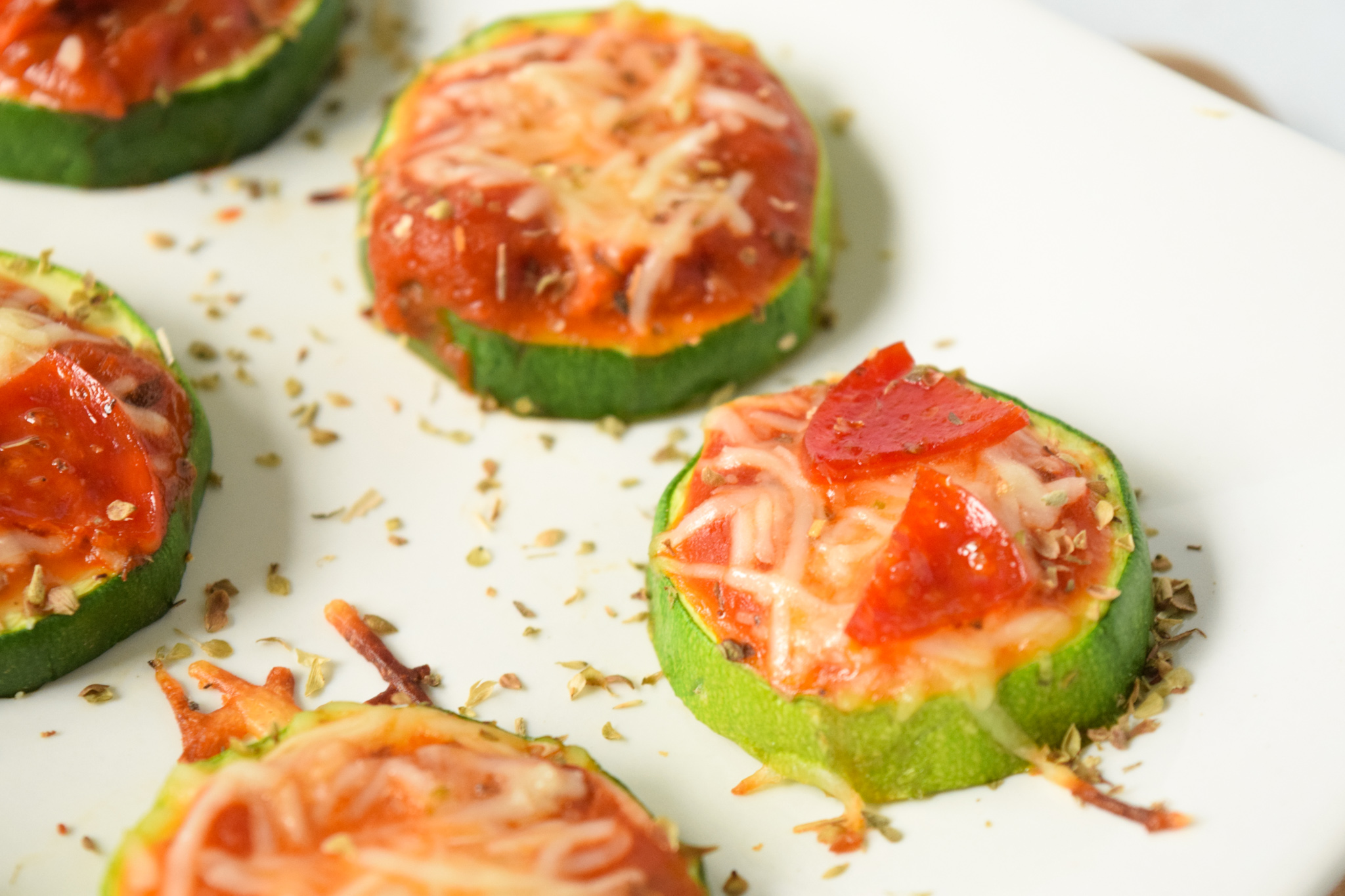 Zucchini Pizza Bites
