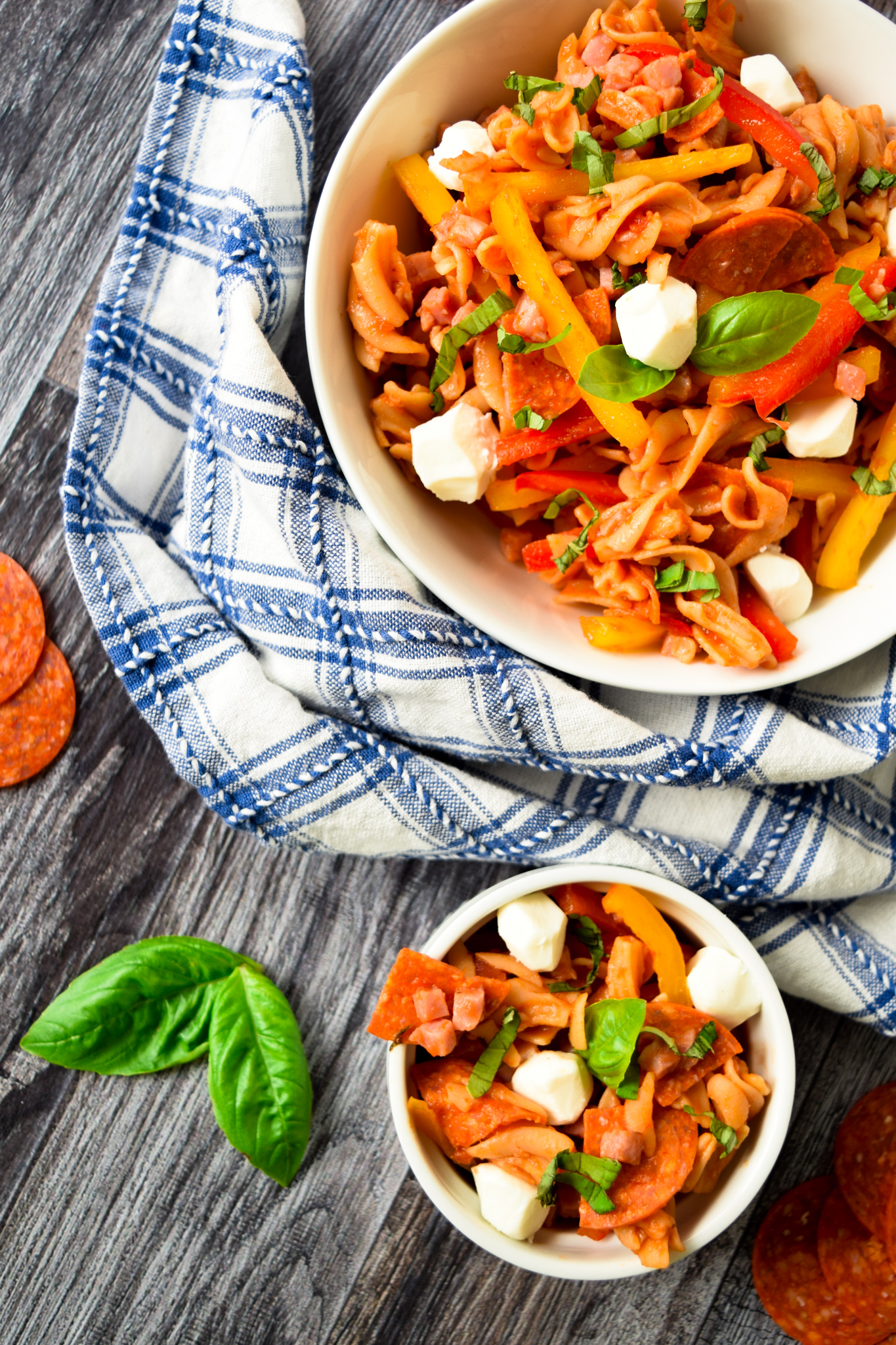 Gluten Free Pizza Pasta Salad