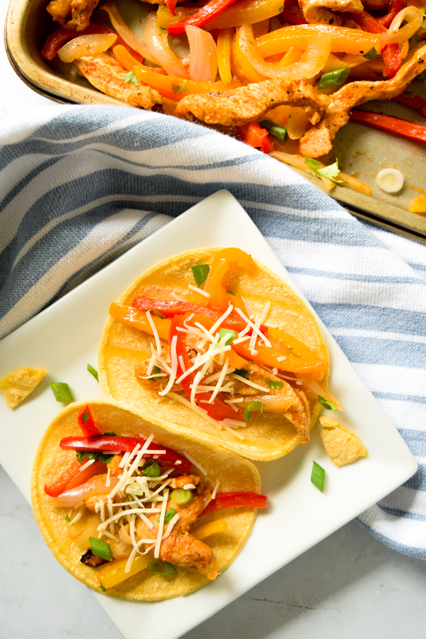 Sheet Pan Chicken Fajitas