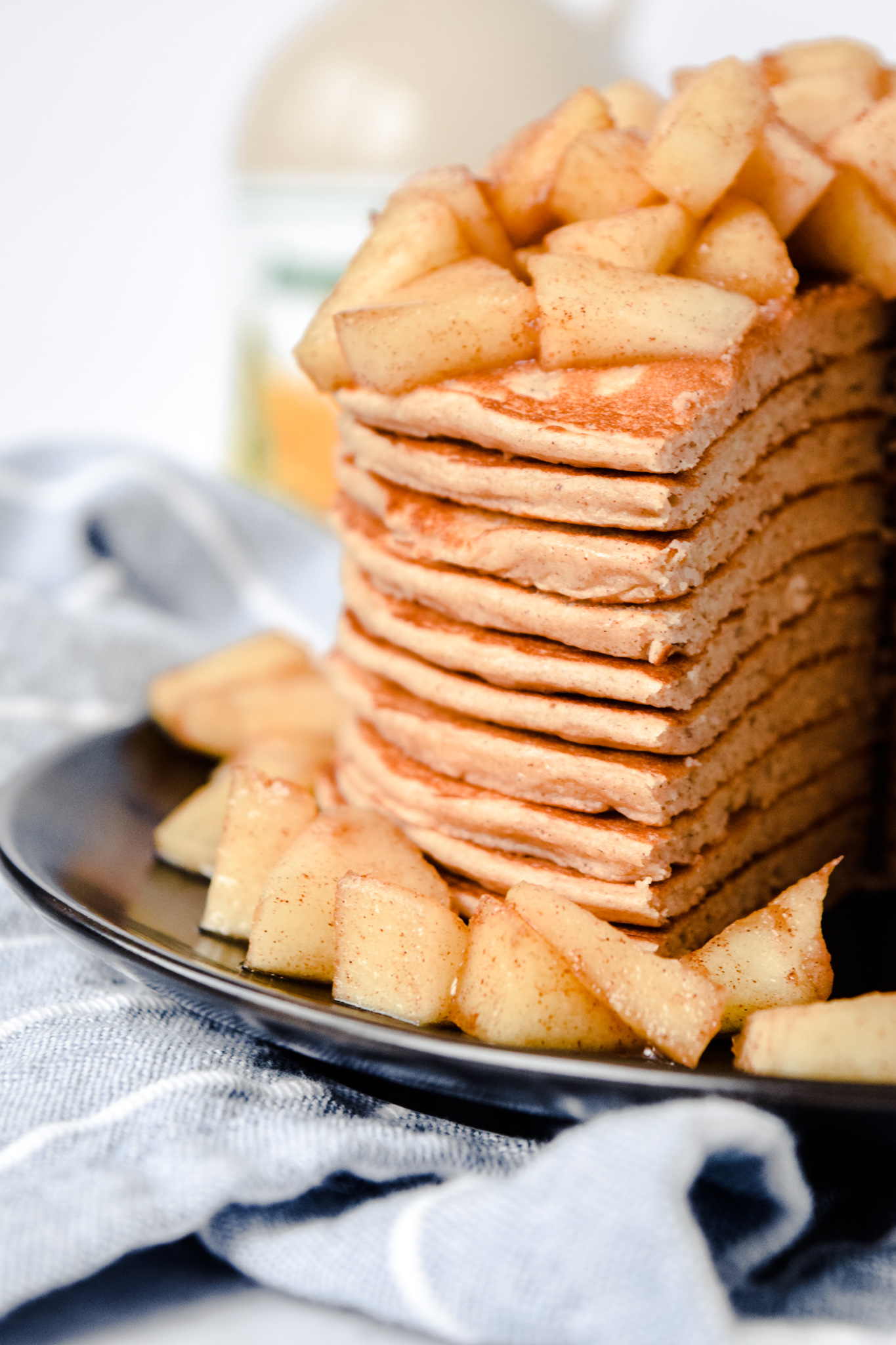 Gluten Free Apple-Cinnamon Pancakes