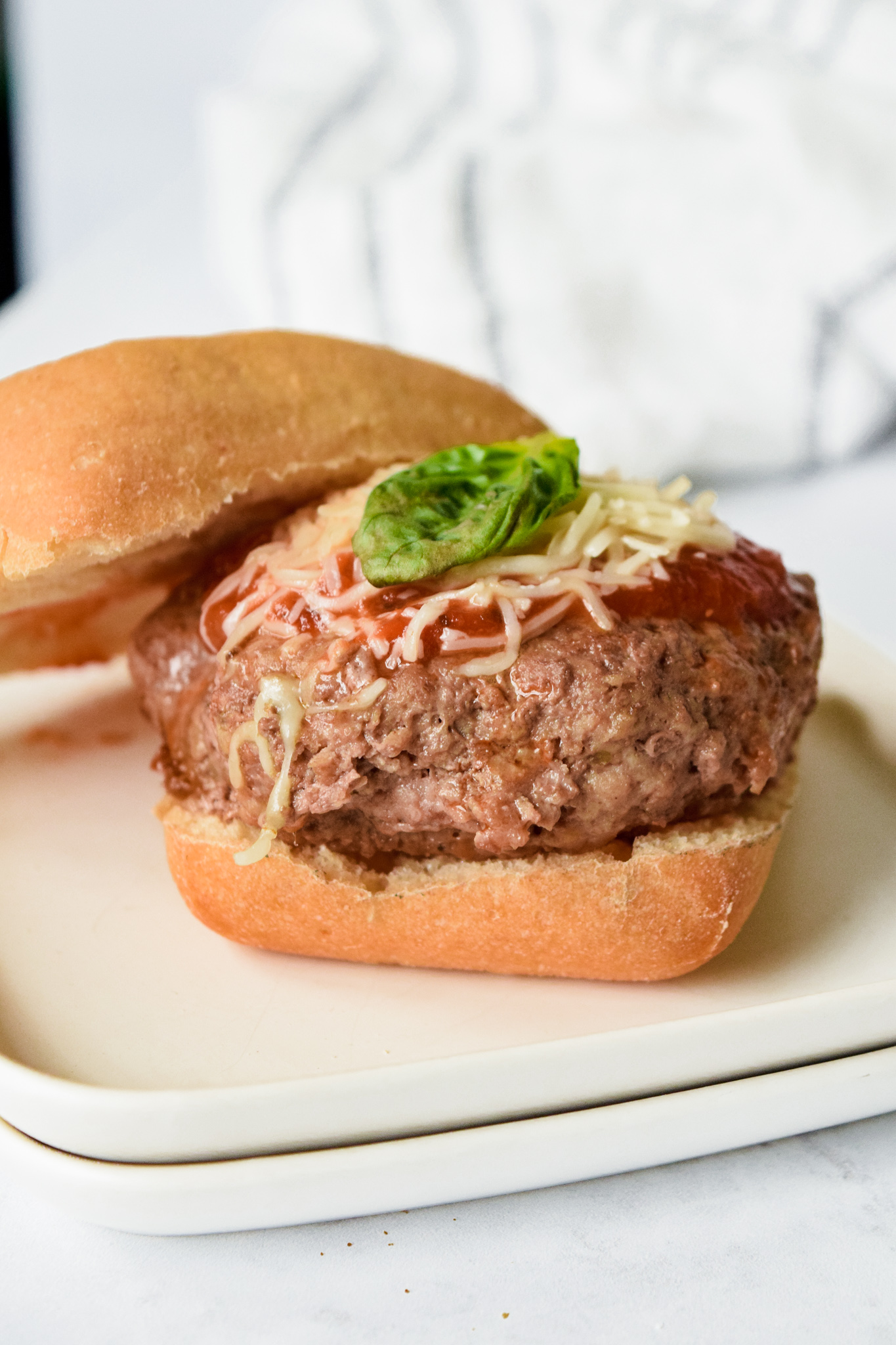 Chicken Parmesan Burgers