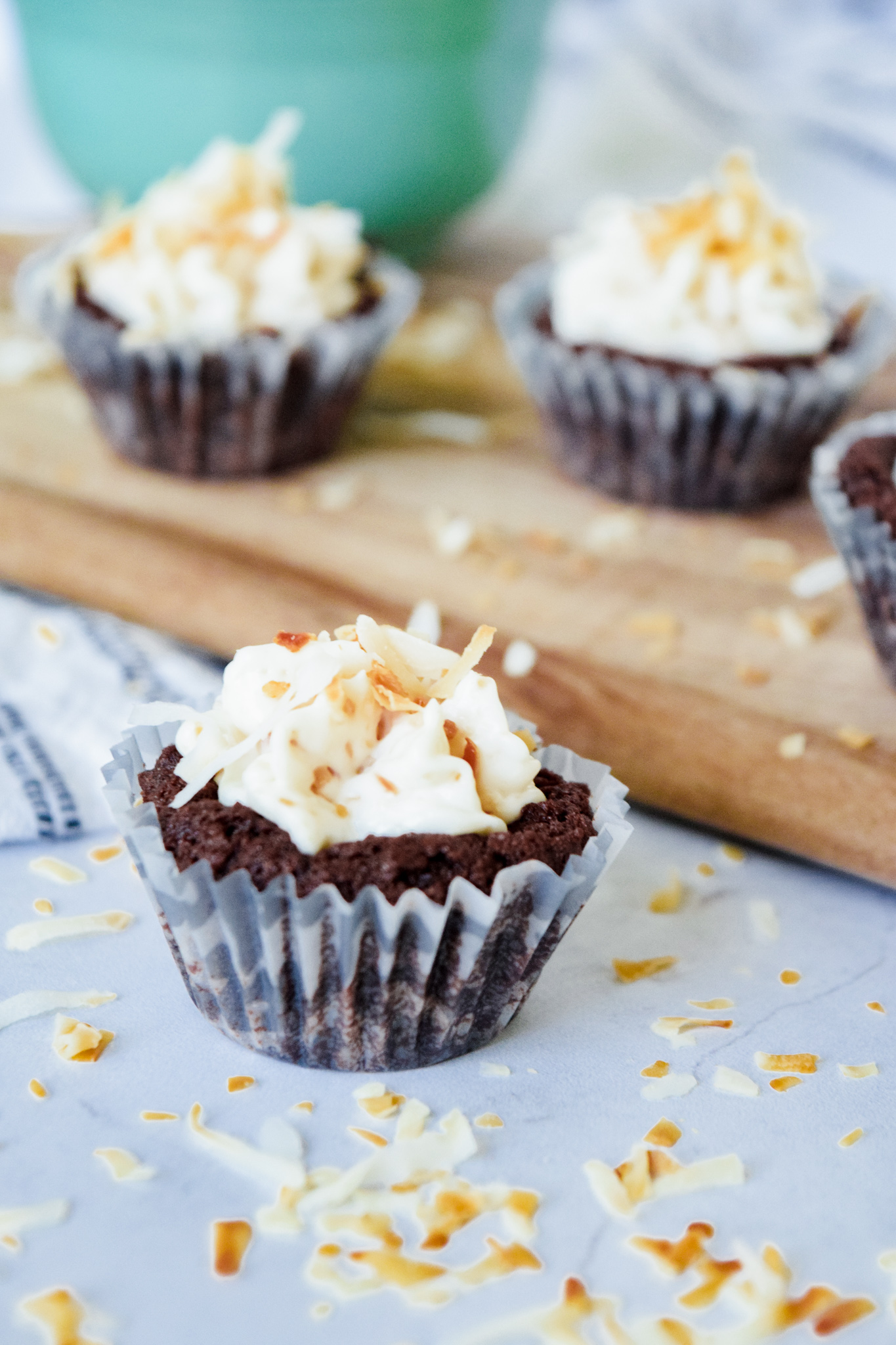 Gluten Free Toasted Coconut Cheesecake Bites