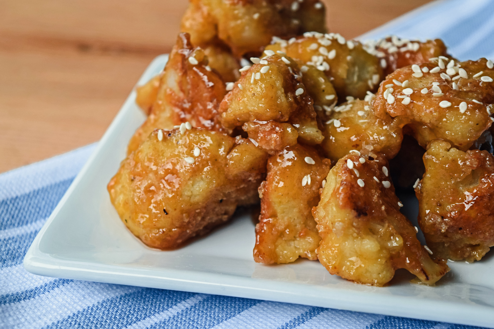 Orange-Glazed Cauliflower
