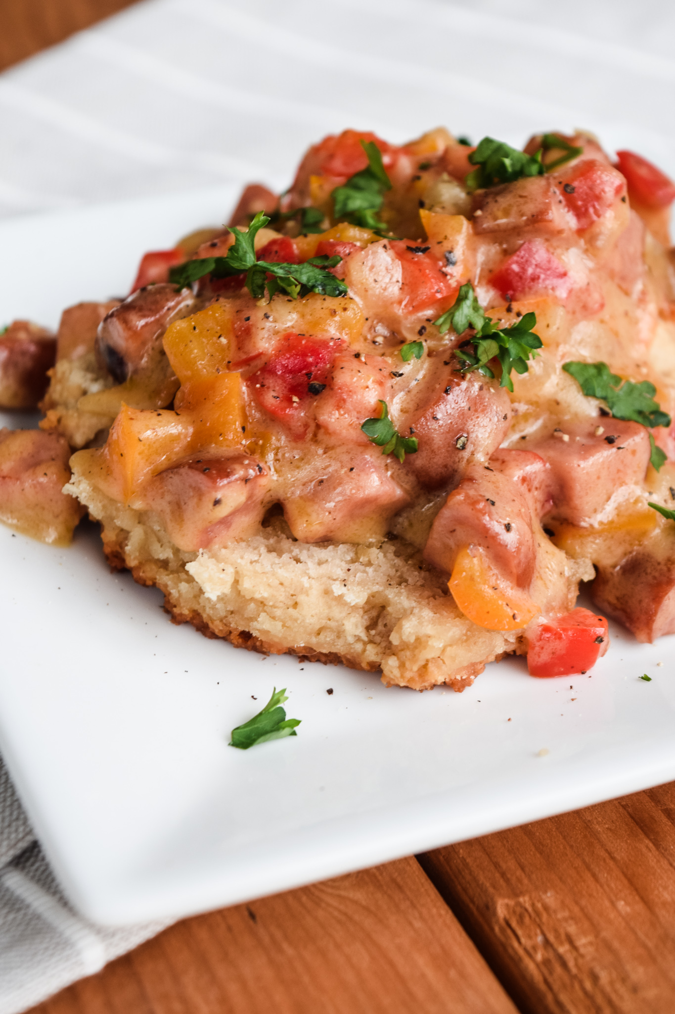 Sausage Gravy with Gluten Free Drop Biscuits