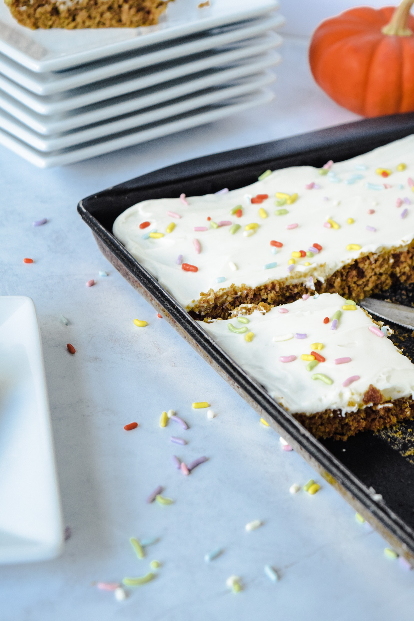 Gluten Free Pumpkin Sheet Cake