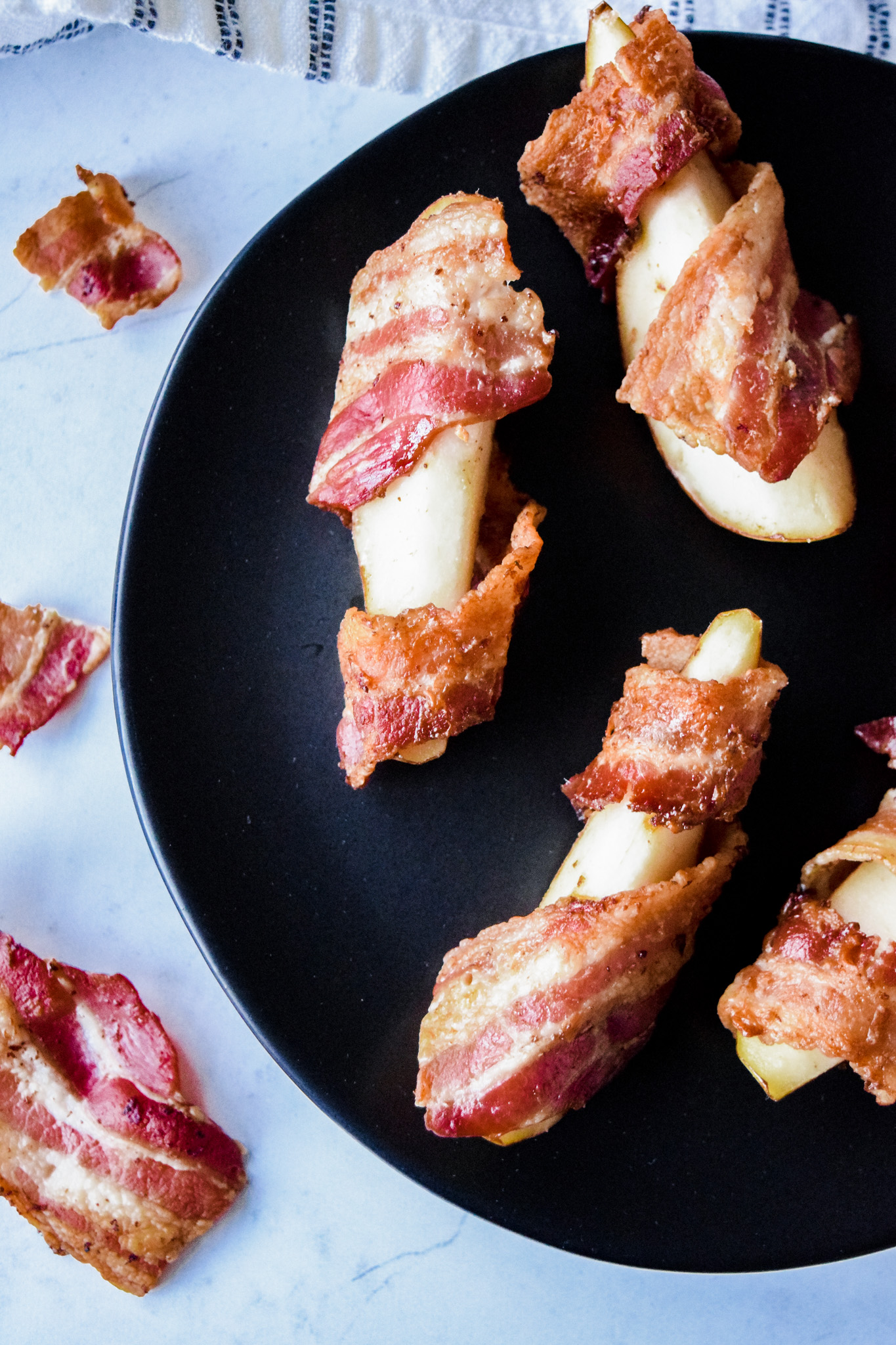 Pear & Bacon Bites