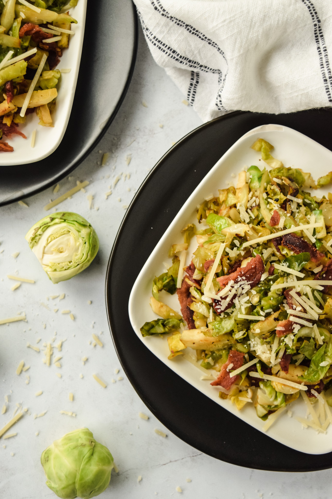 2-Ingredient Sautéed Brussels Sprouts