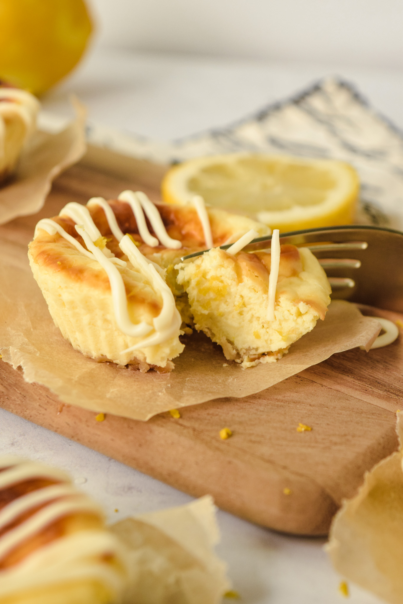Gluten Free Mini Air Fryer Cheesecakes