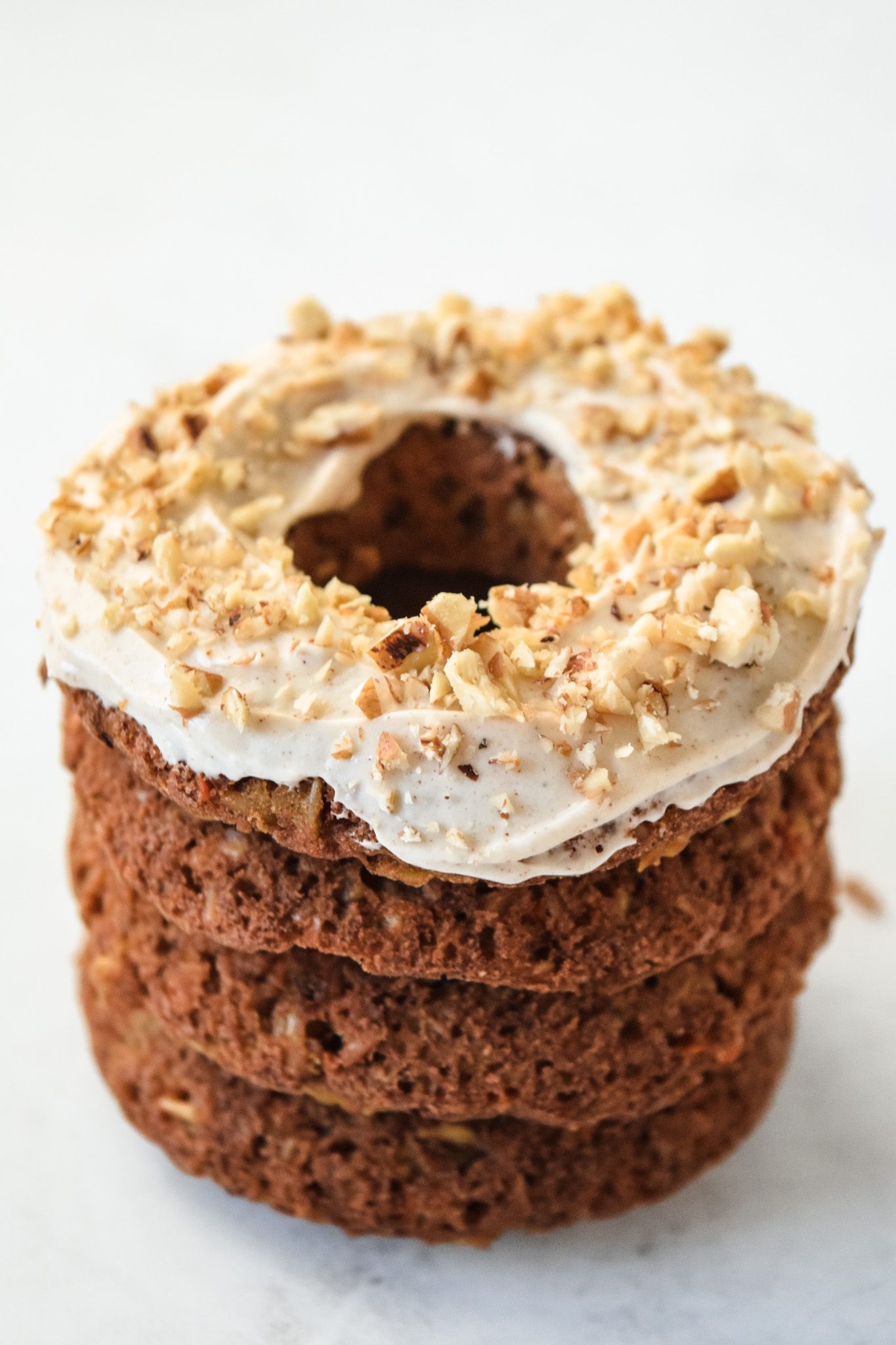 Gluten Free Carrot Cake Doughnuts