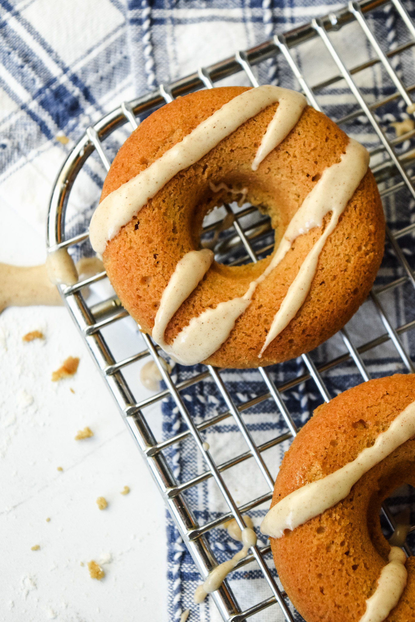 Gluten Free Baked Apple Cider Doughnuts