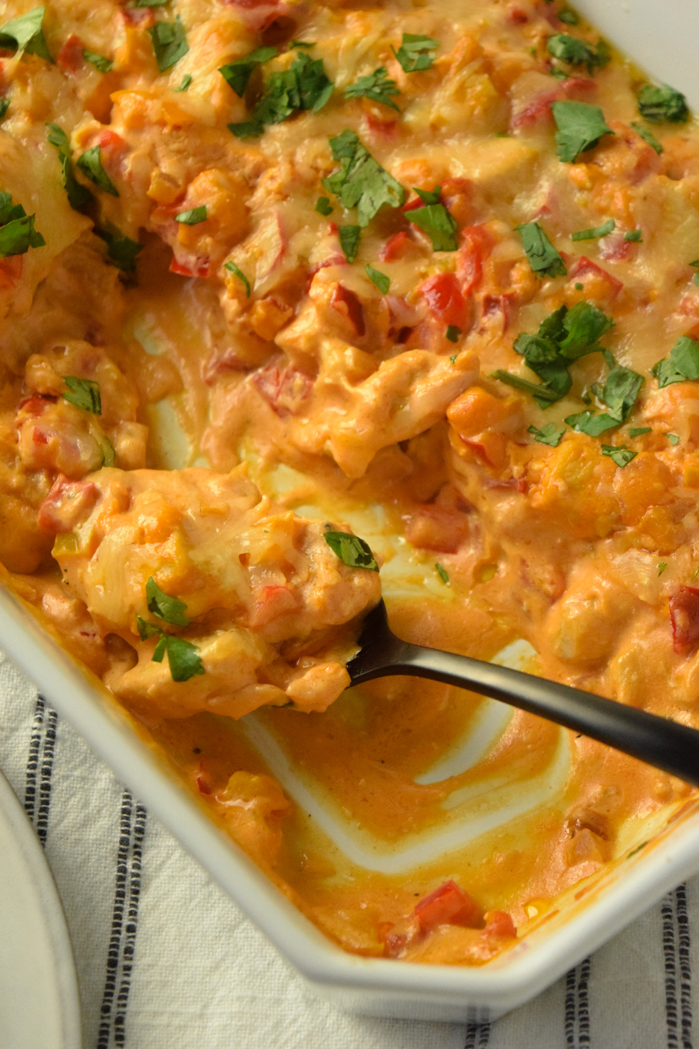 Buffalo Chicken Casserole