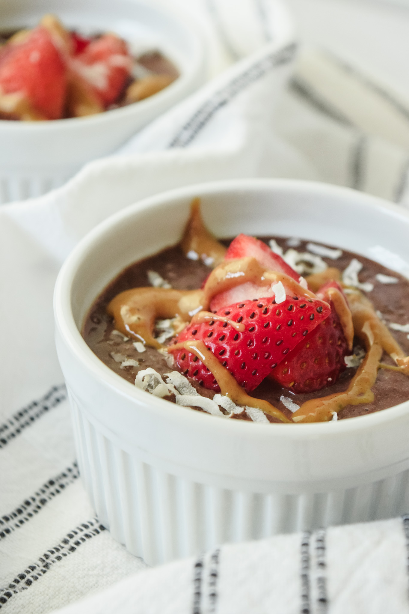Chocolate Peanut Butter Chia Pudding