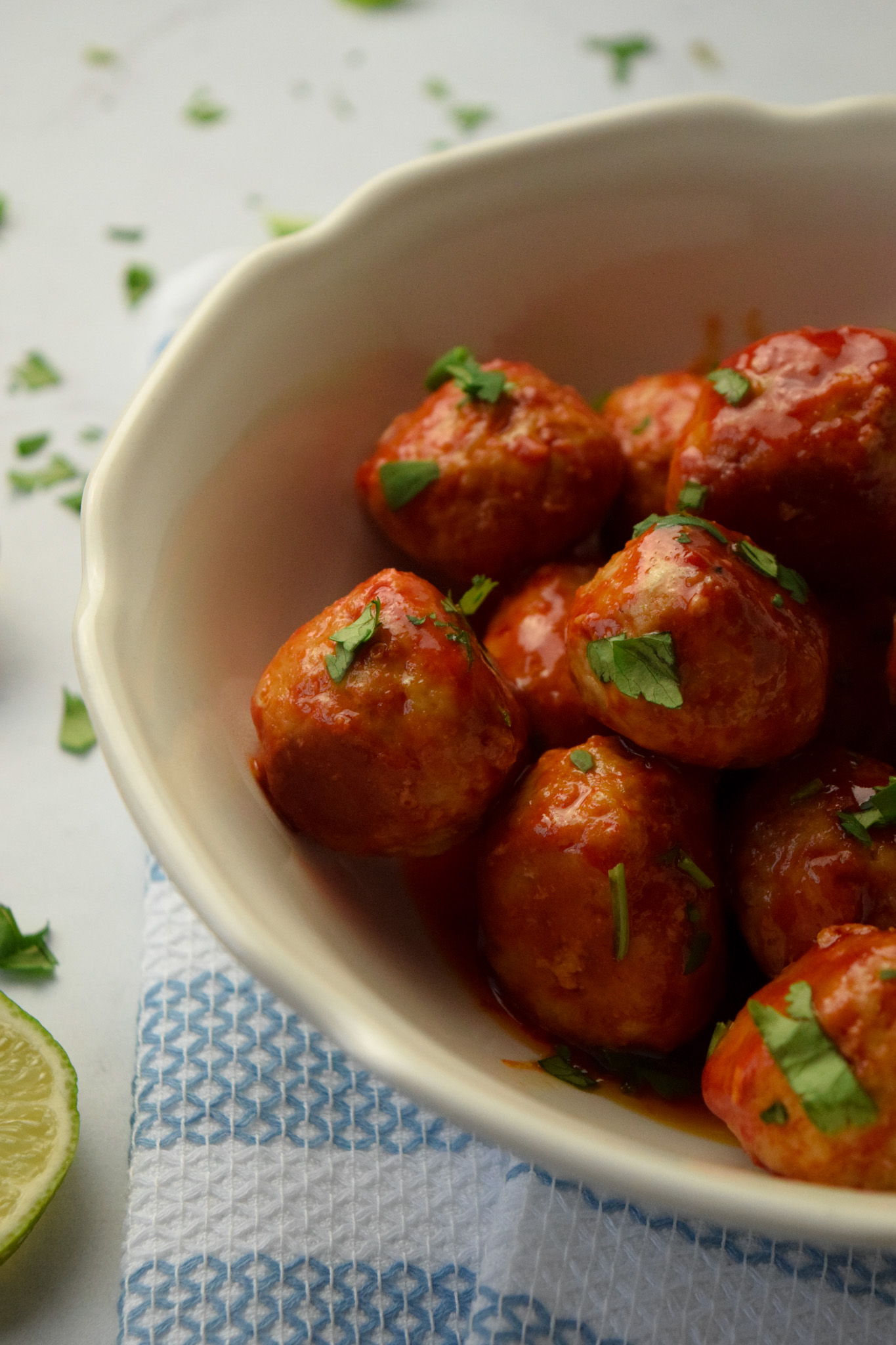 Buffalo Chicken Meatballs