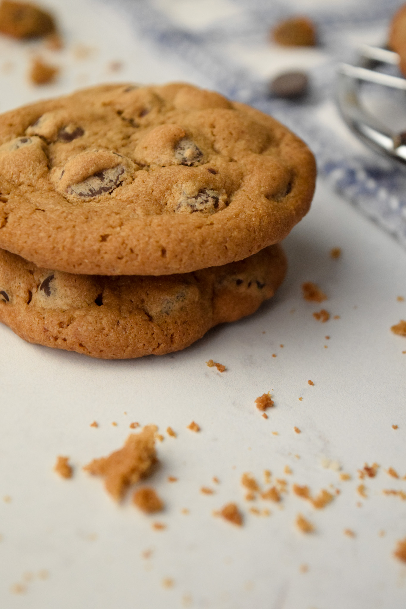 Gluten Free Espresso Chocolate Chip Cookies