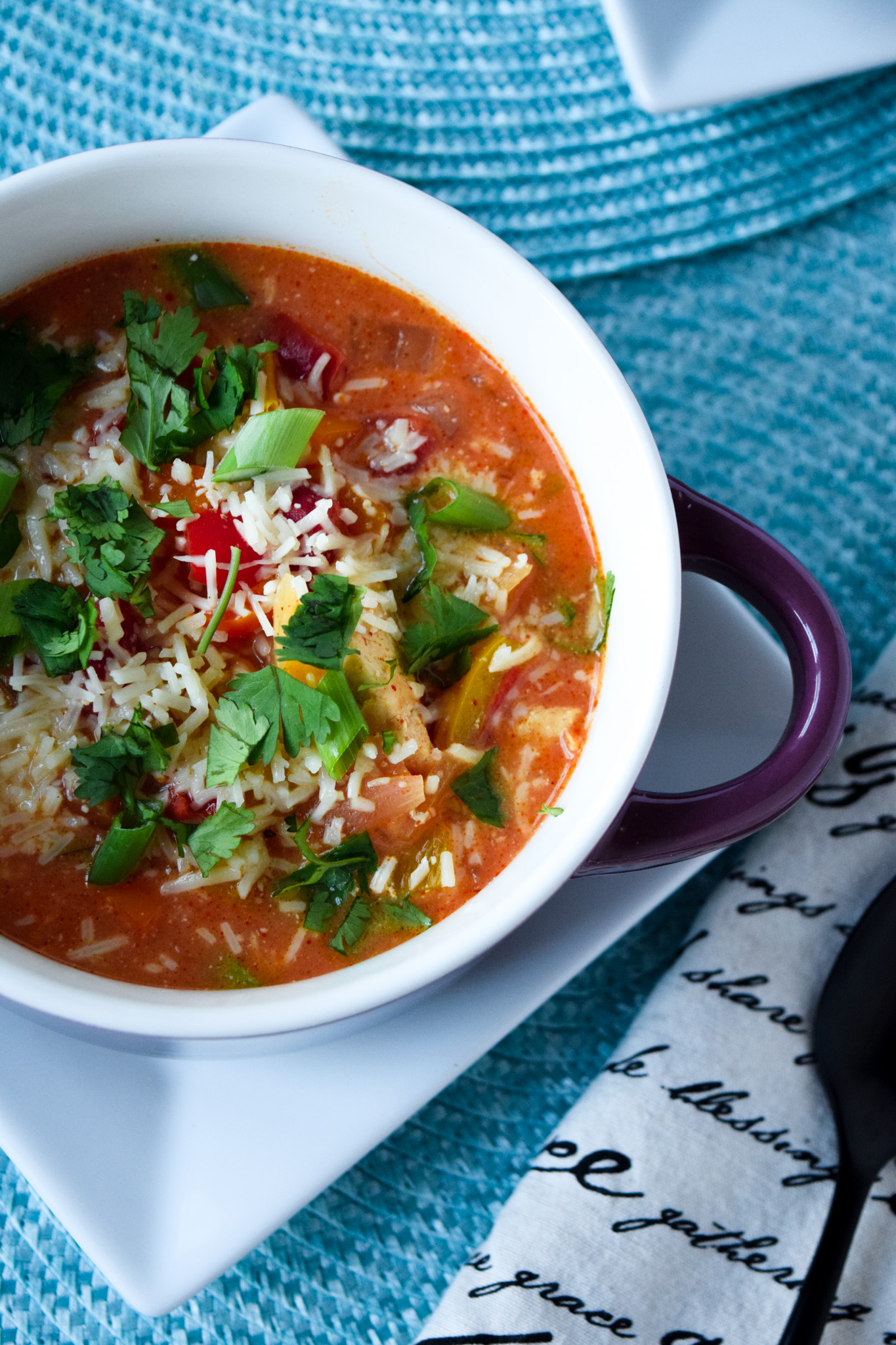 Healthy Enchilada Soup