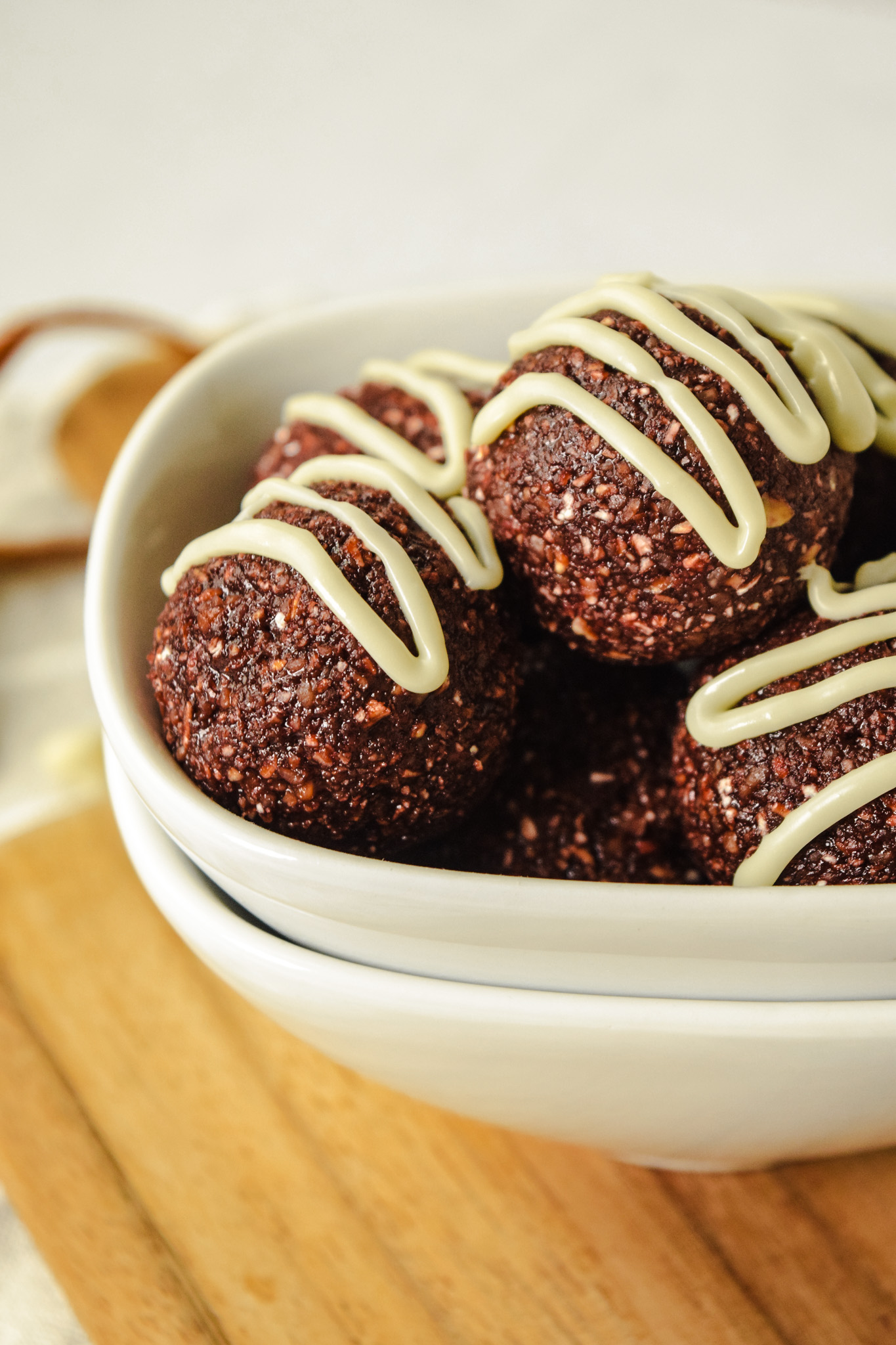 Red Velvet Protein Bites