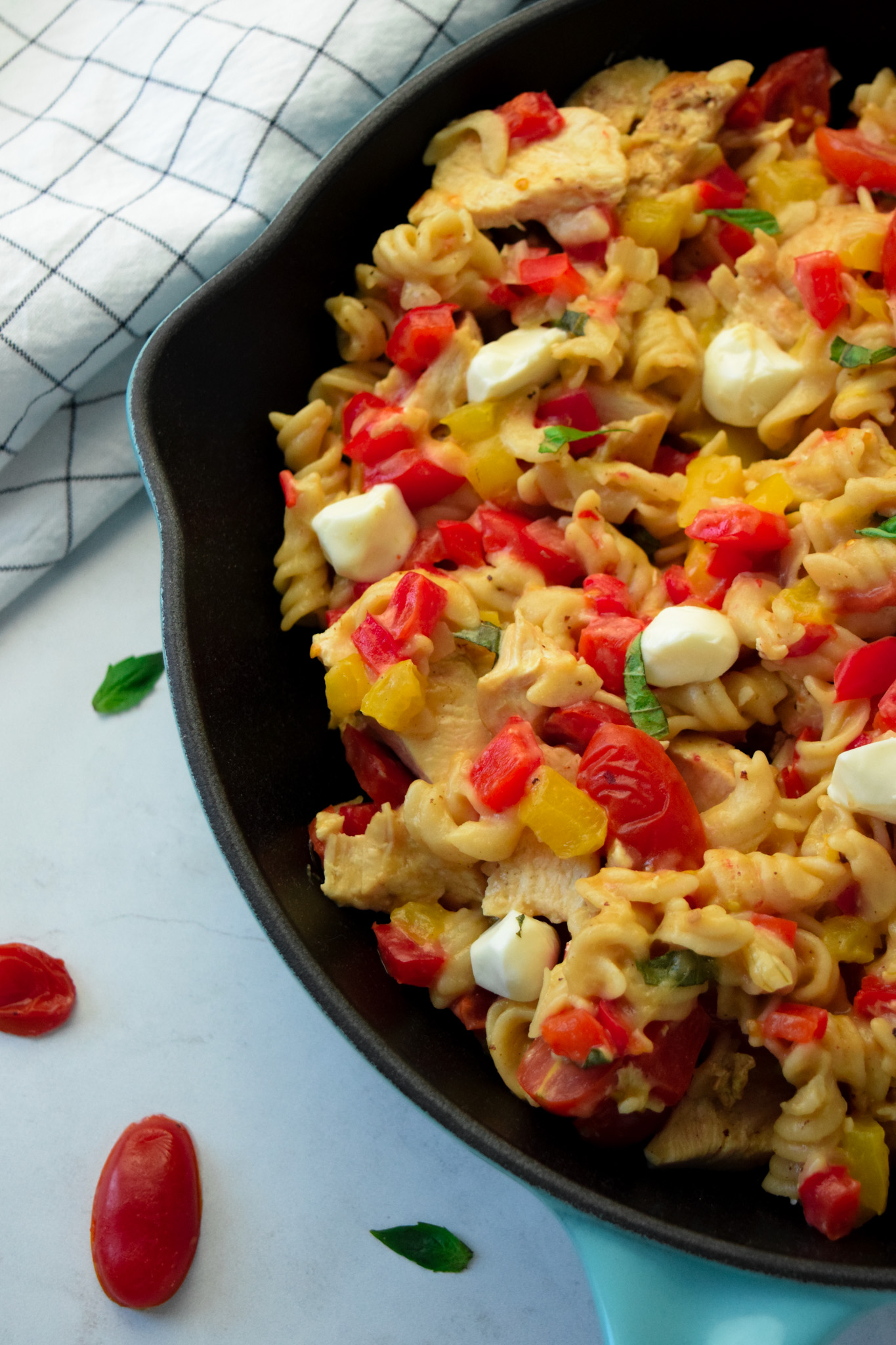 Gluten Free Bruschetta Chicken Pasta