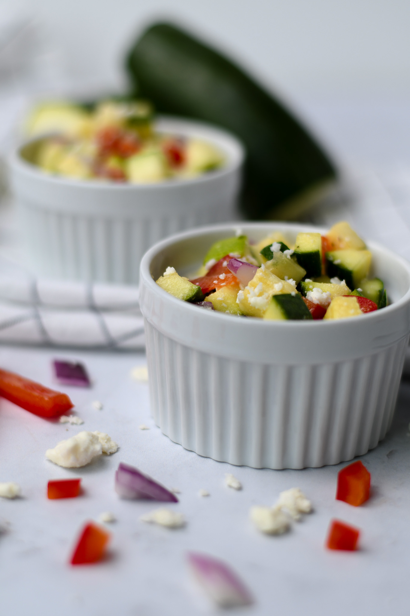 Easy Summer Zucchini Salad