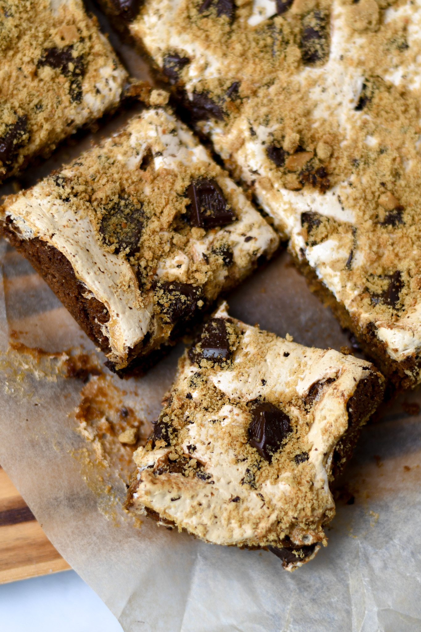 Gluten Free S'mores Cookie Bars