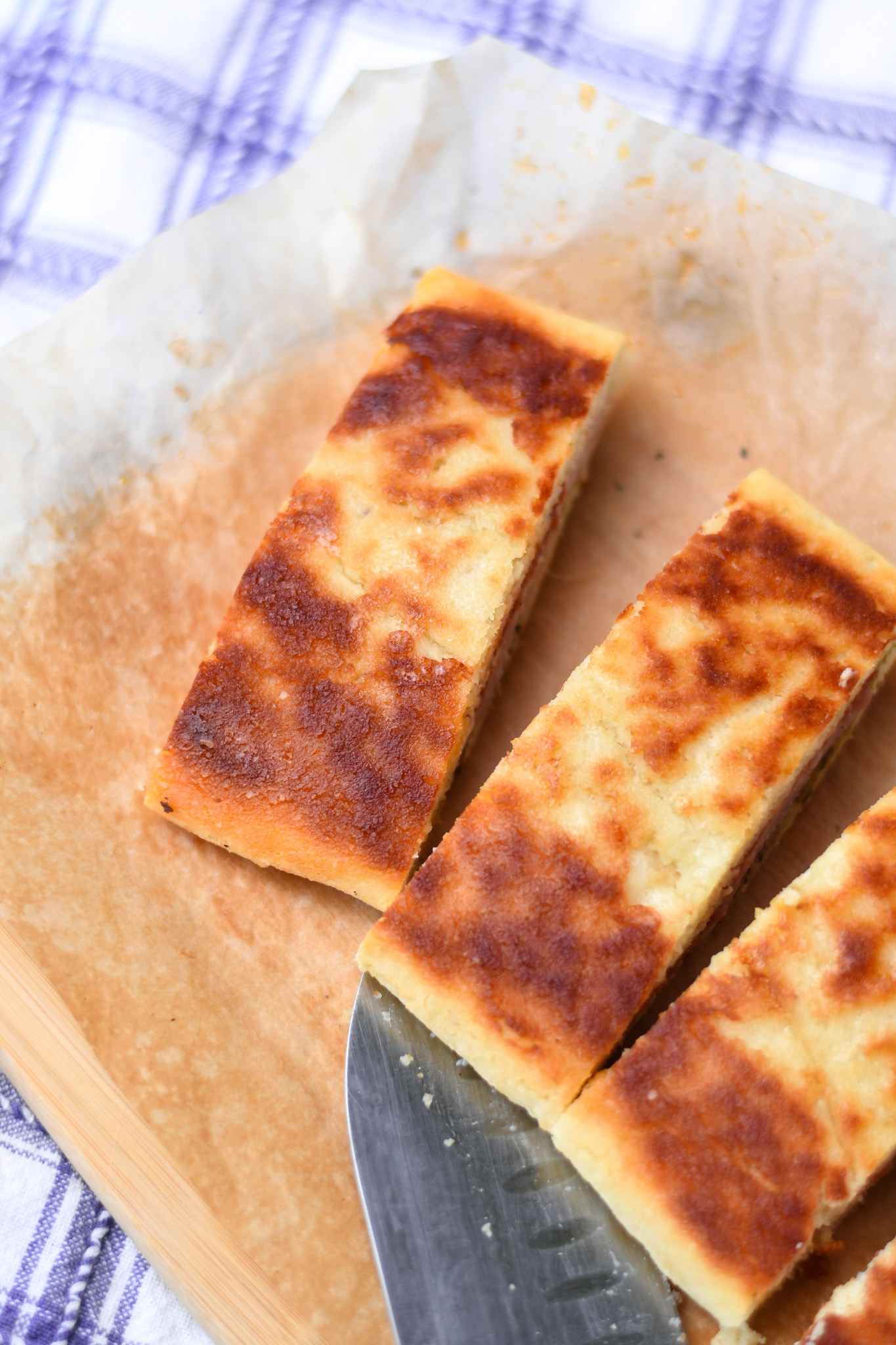 Keto Flatbread Stromboli