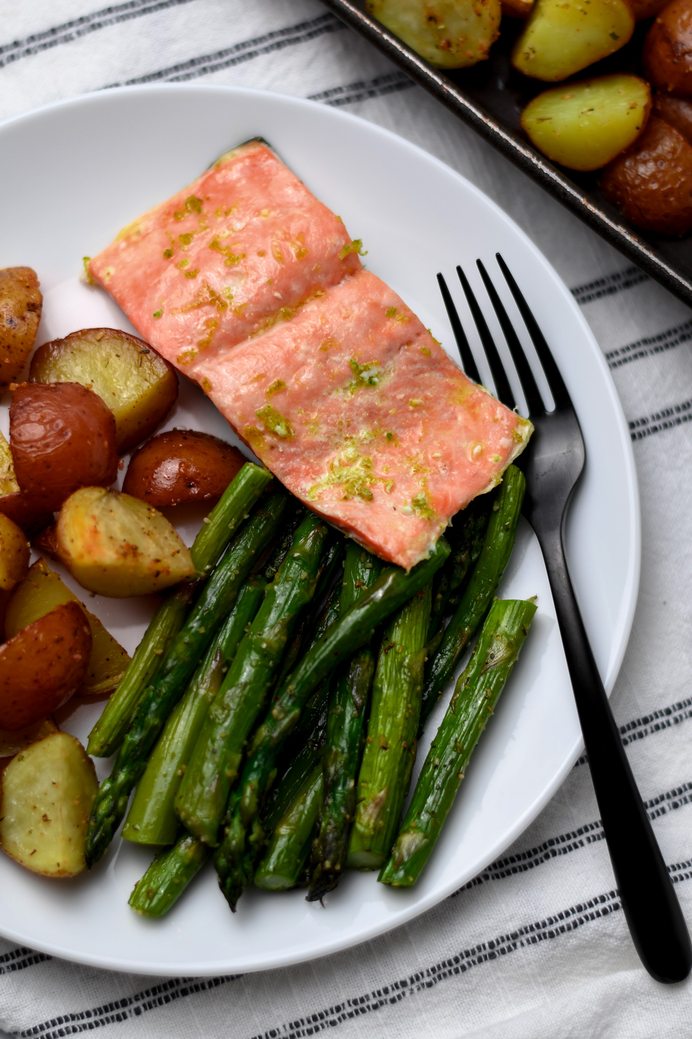 Sheet Pan Salmon & Veggies
