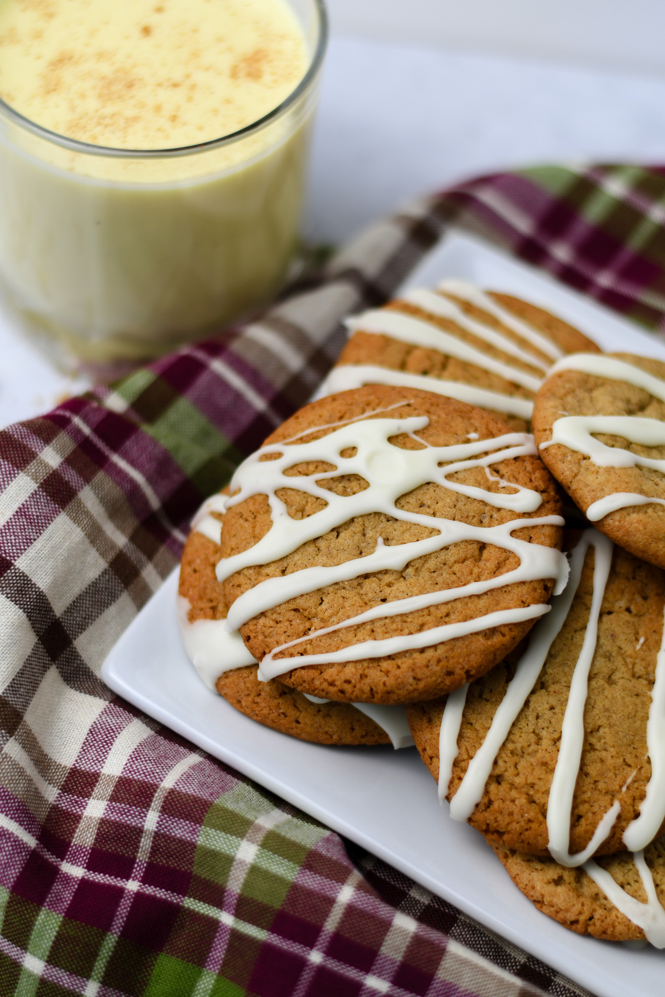 Gluten Free Eggnog Cookies