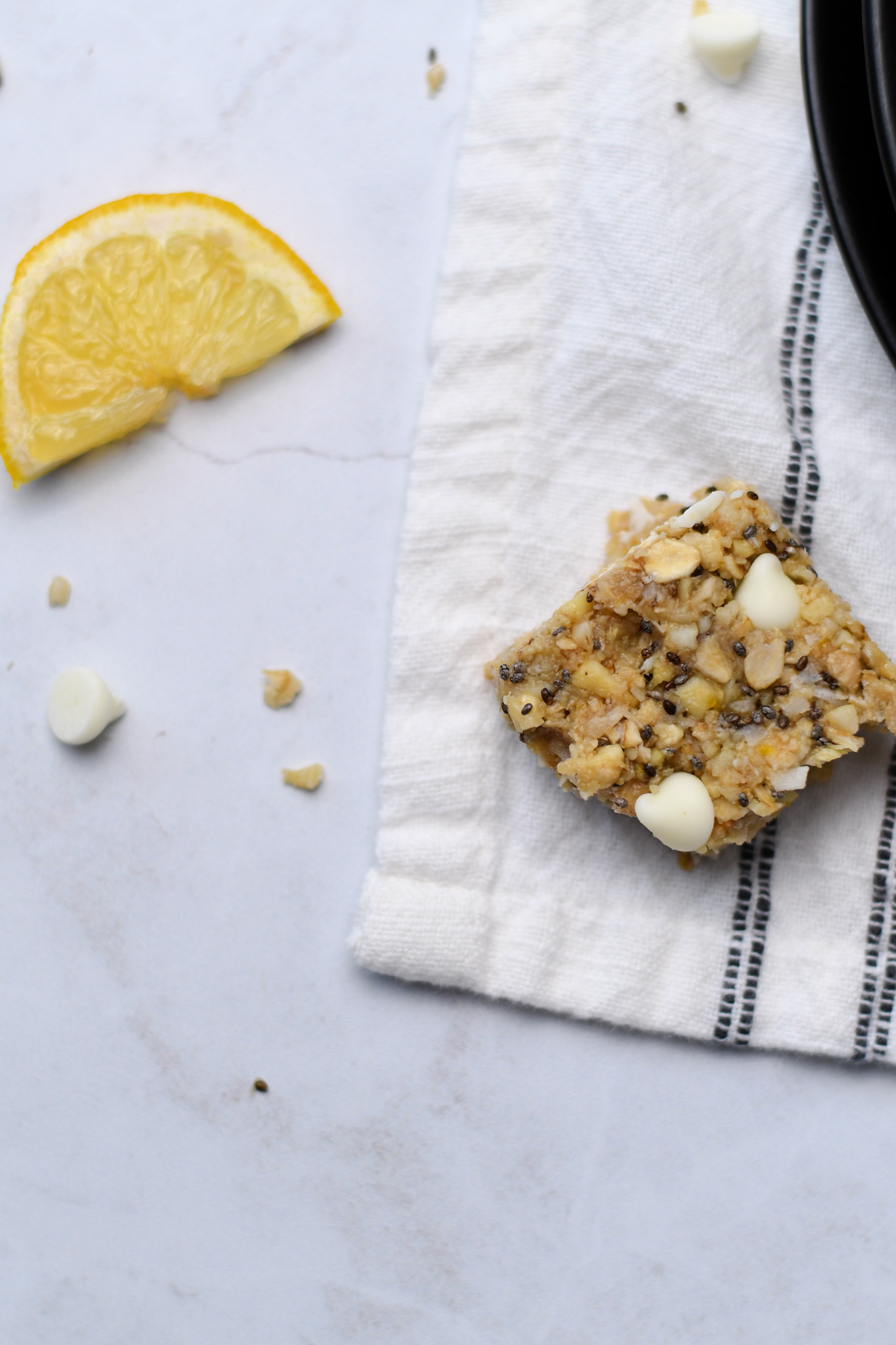 Gluten Free Lemon Heavenly Hunks with White Chocolate Chips