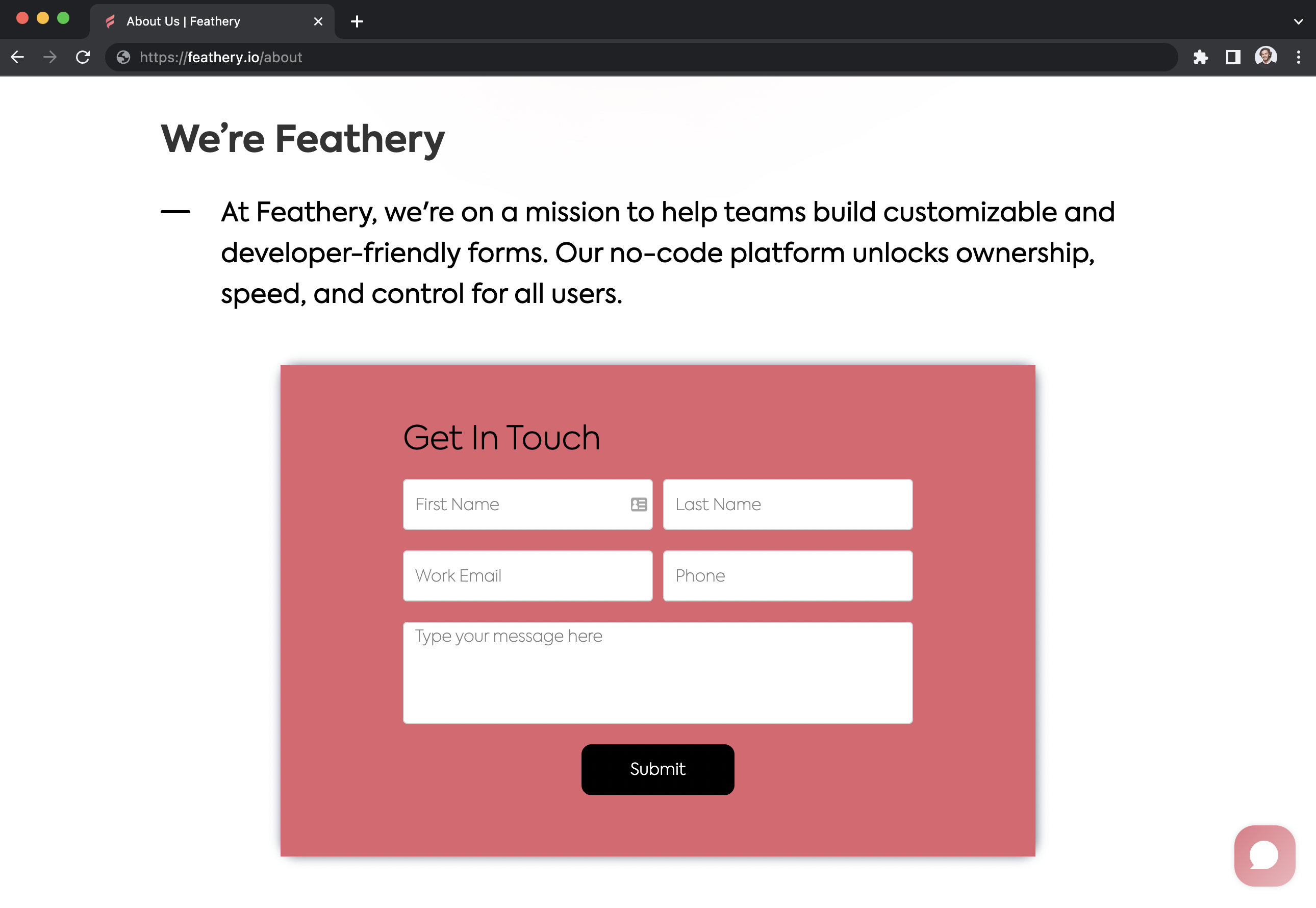 Publish a Feathery form