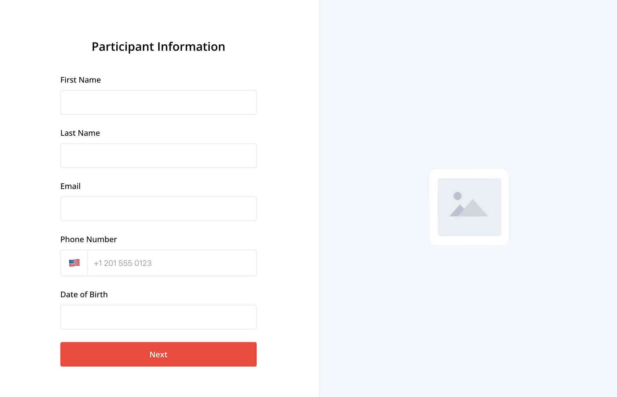 Sports Registration Form Template | Feathery
