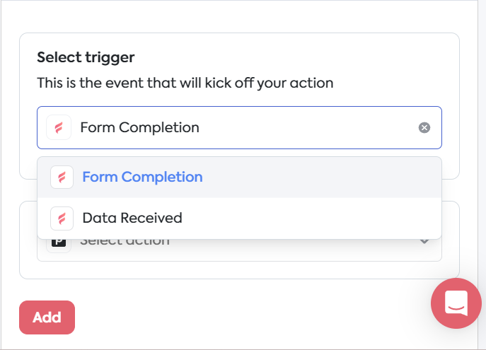 Pipedrive Feathery integration trigger