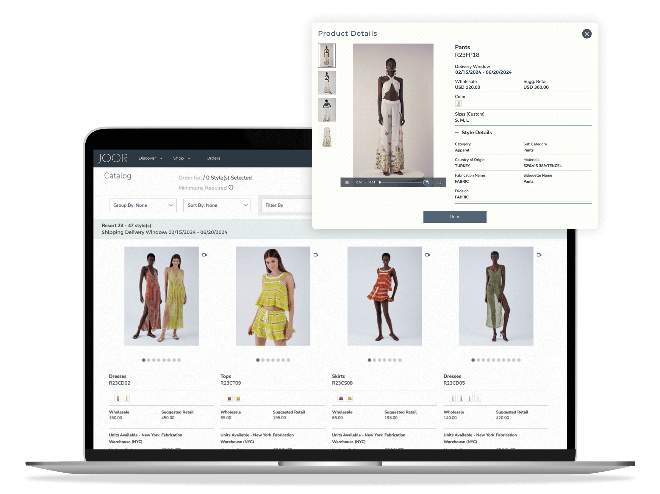 Imagen de control de privacidad JOOR