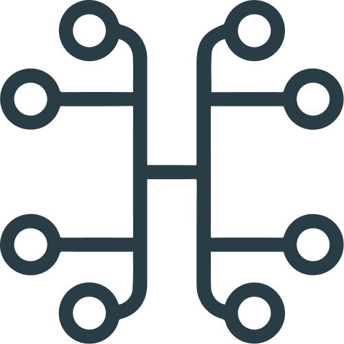 A simple line art icon of a financial graph with a dollar sign.