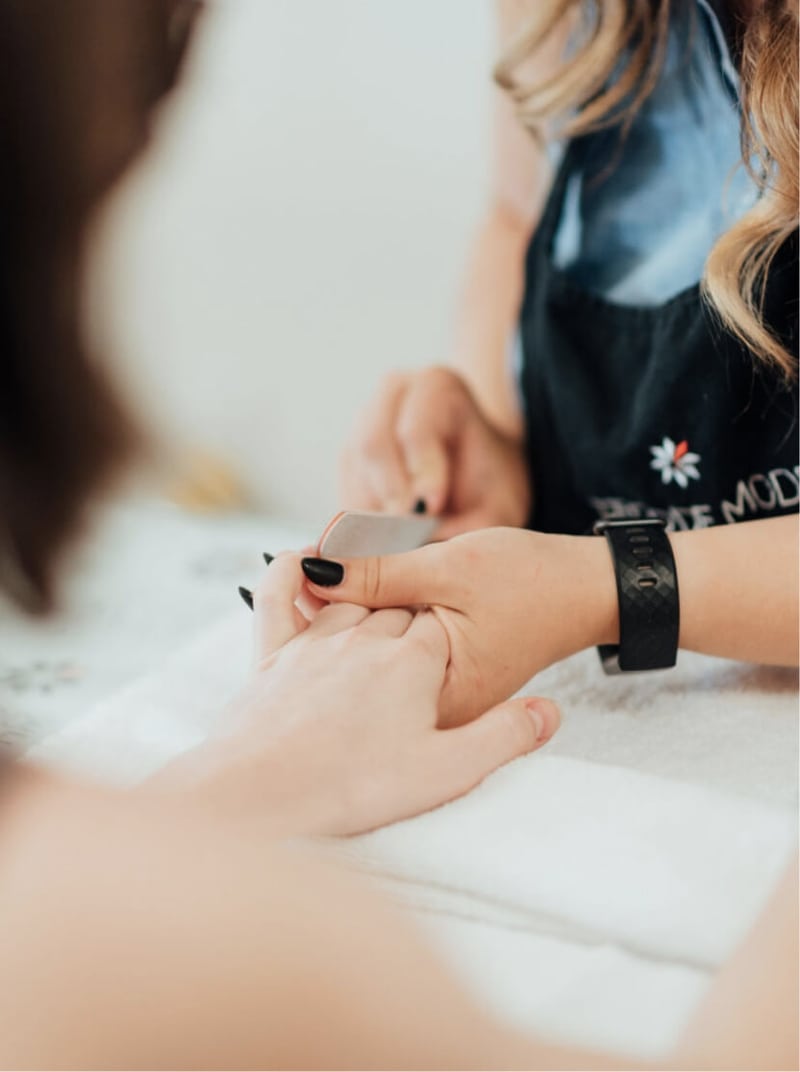 Professional Manicure Service at Deco De Mode, Yorkville Toronto