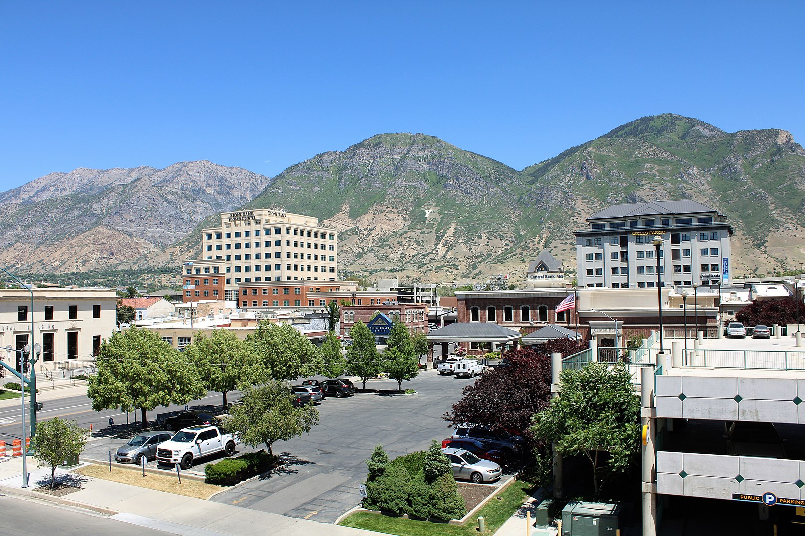 Provo, Utah skyline