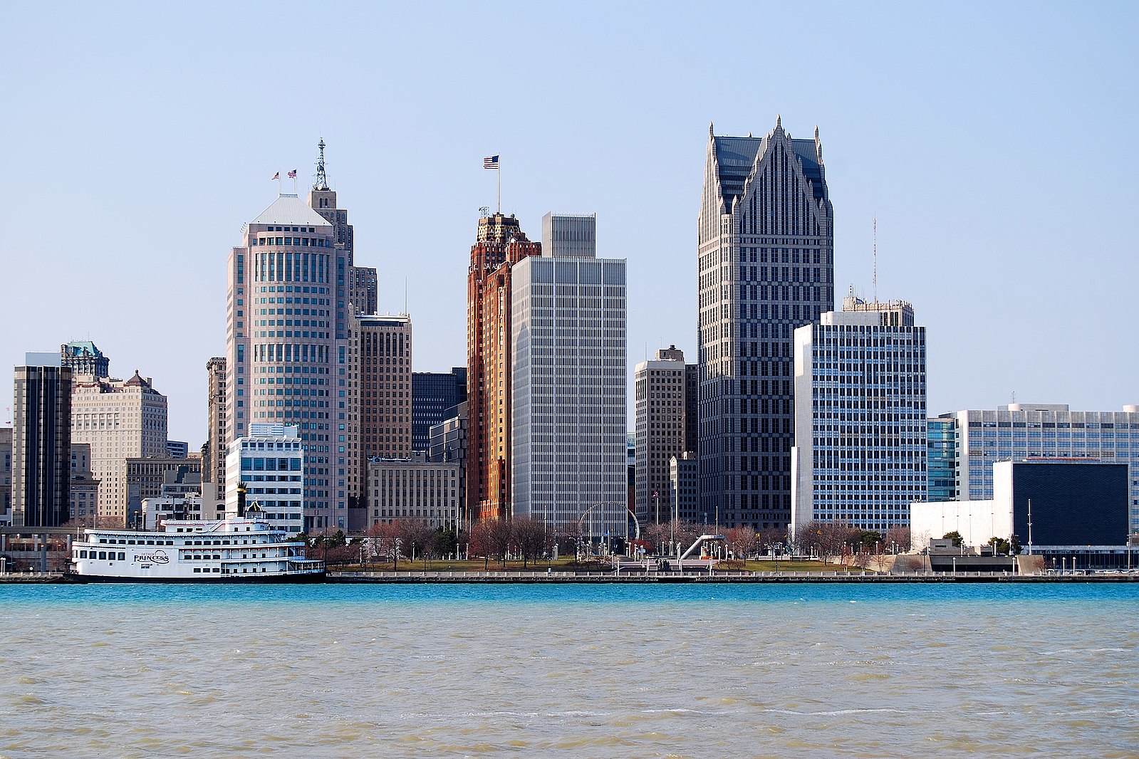 Detroit, Michigan skyline