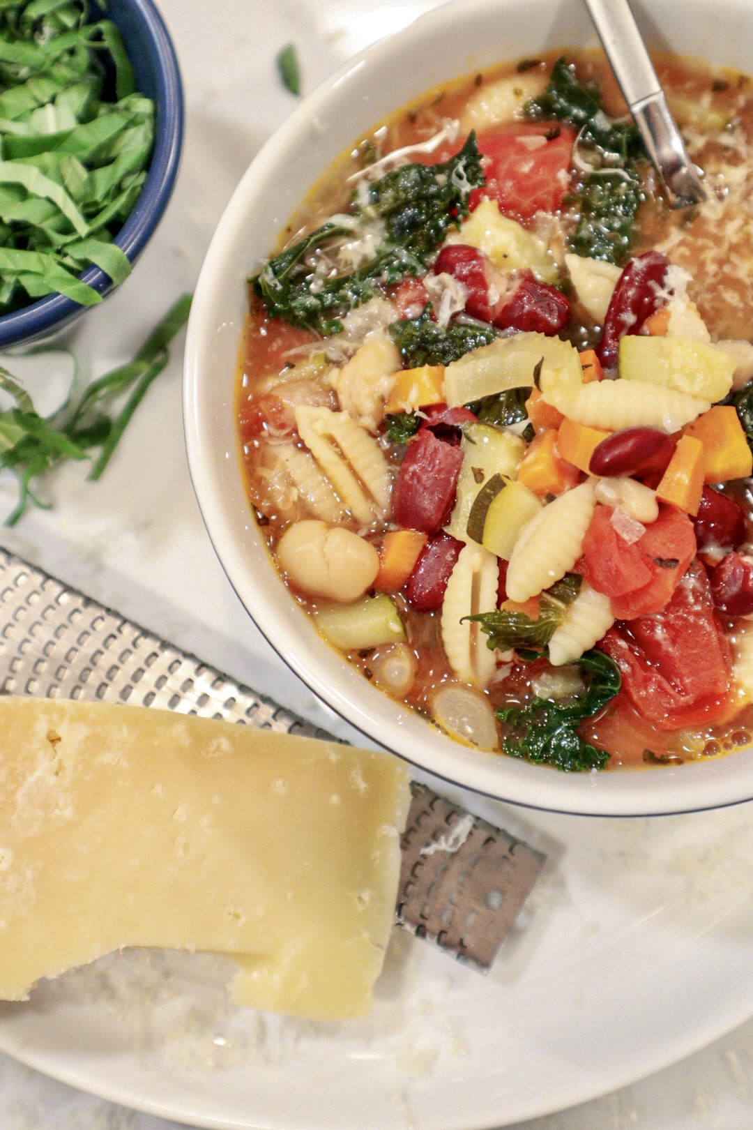 Kale Minestrone Soup