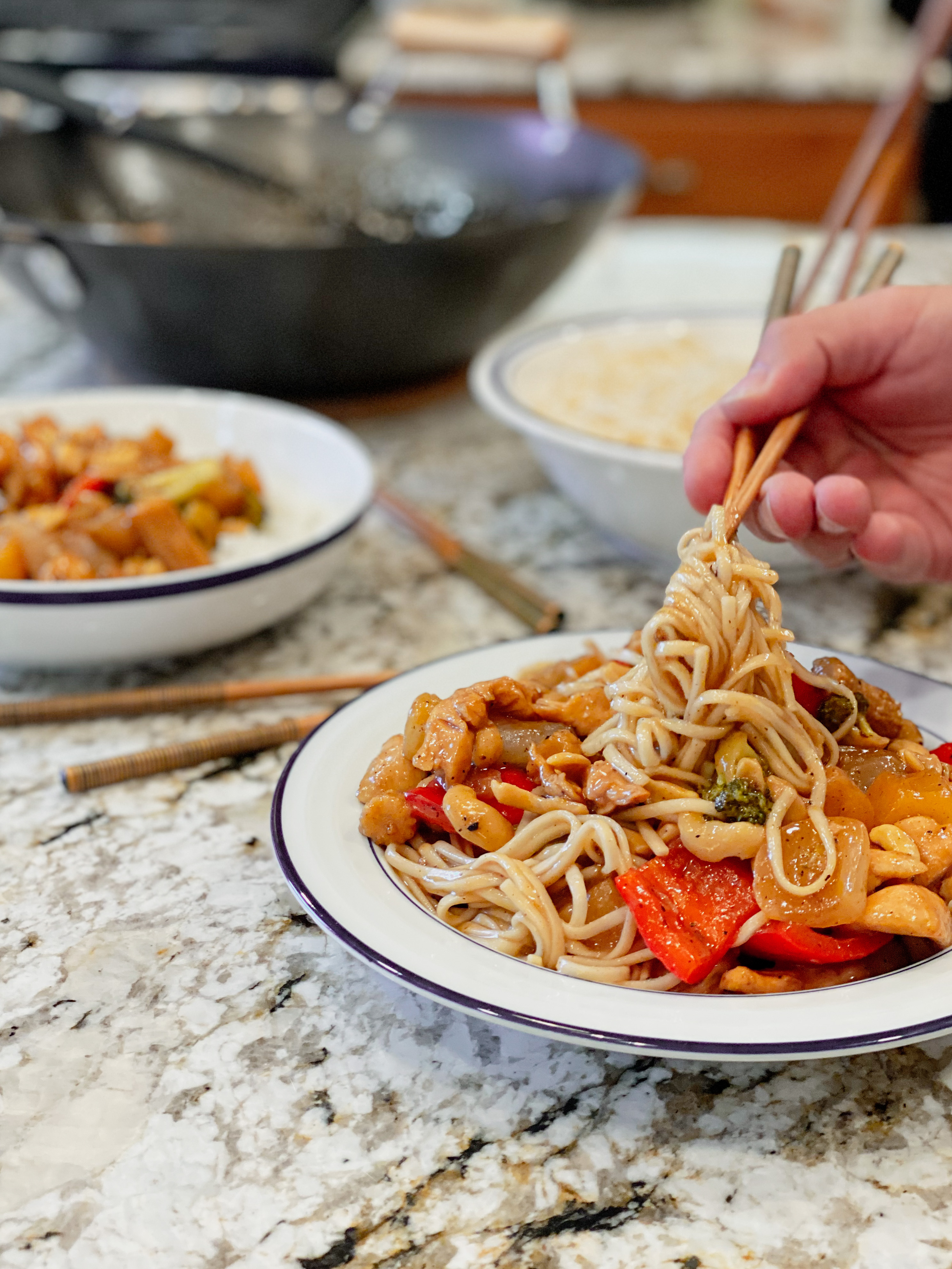 Better Than Take Out Sweet and Sour Chicken with Cashews