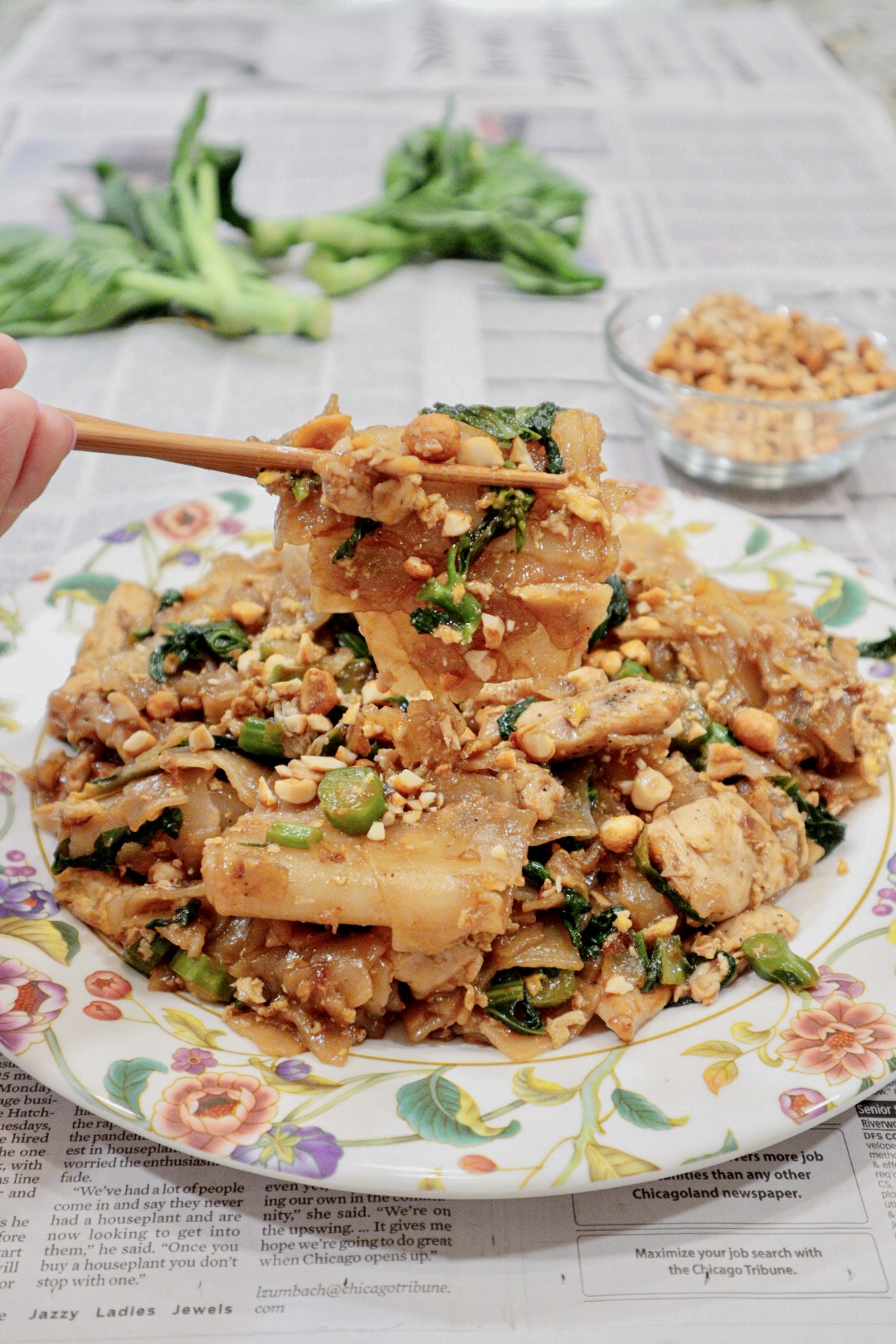 Chicken Pad See Ew