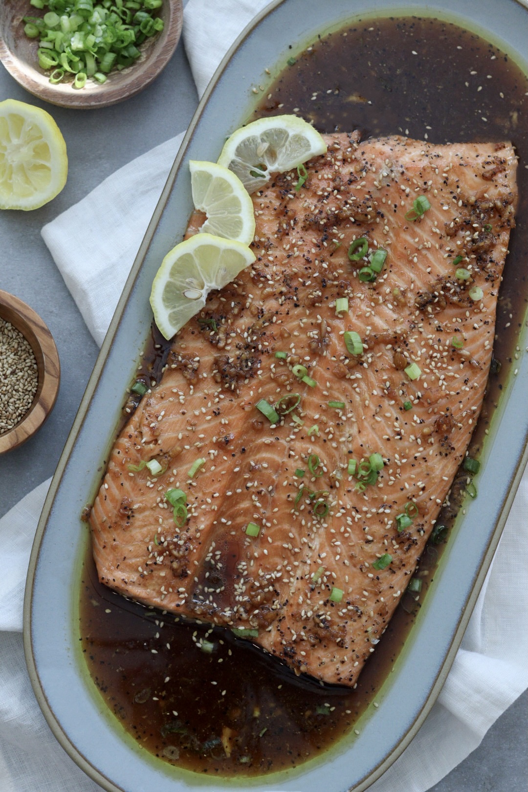 Easy Baked Brown Sugar Soy Sauce Salmon Recipe