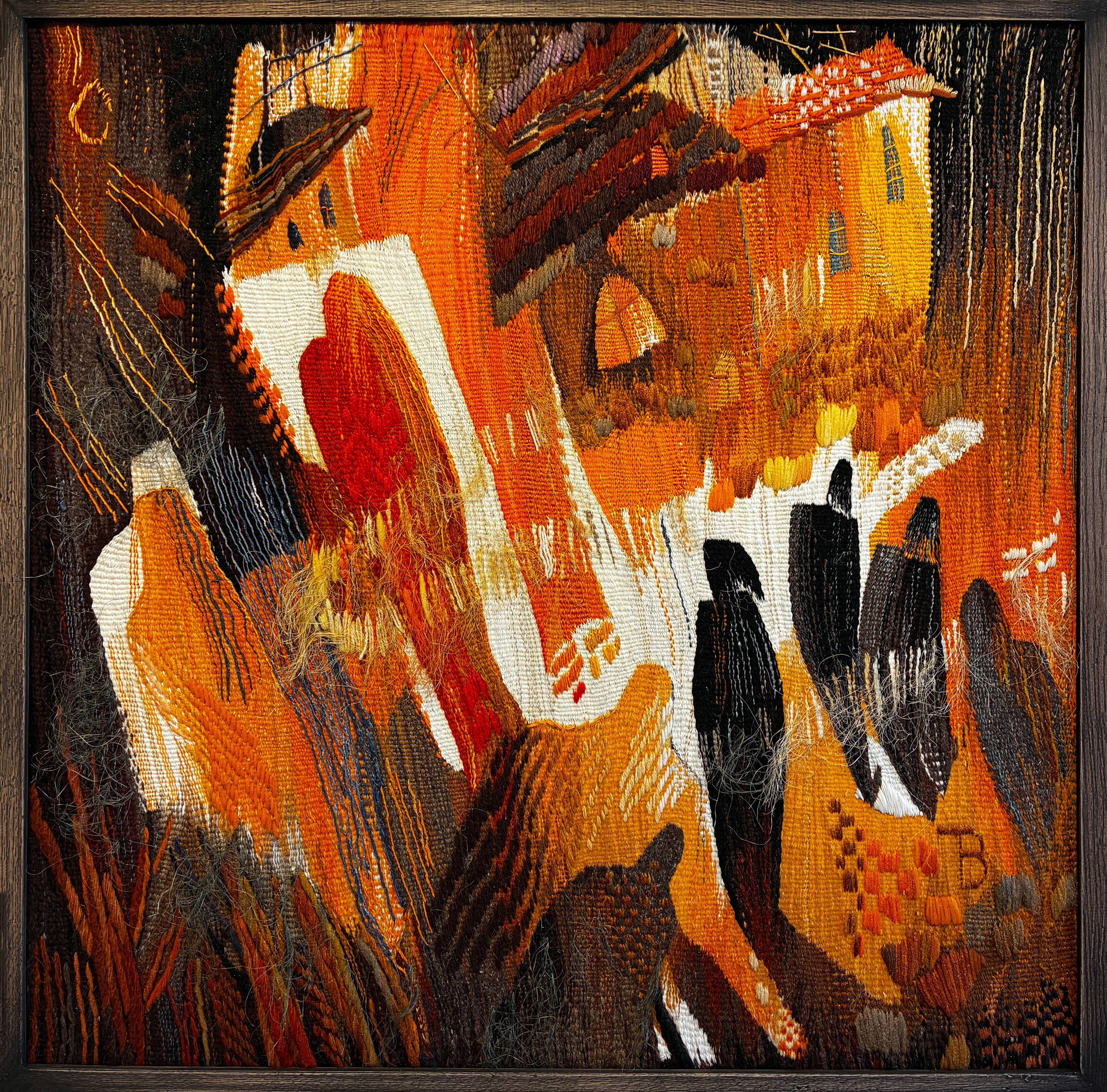 VYTIAGLOVSKA, ANXIOUS SHADOWS OF ABANDONED HOMES, TAPESTRY