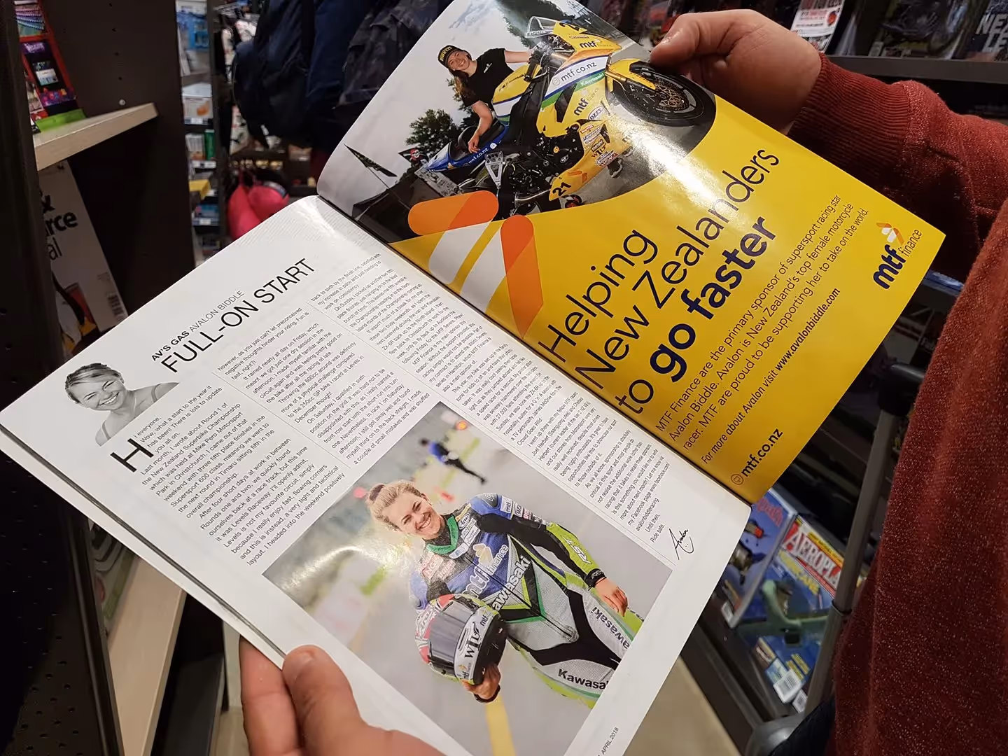 MTF Finance Magazine Advert